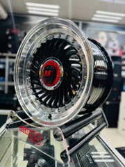 15” AS- SUPERFIN GLOSS BLACK 5/100 5 /114  wheels