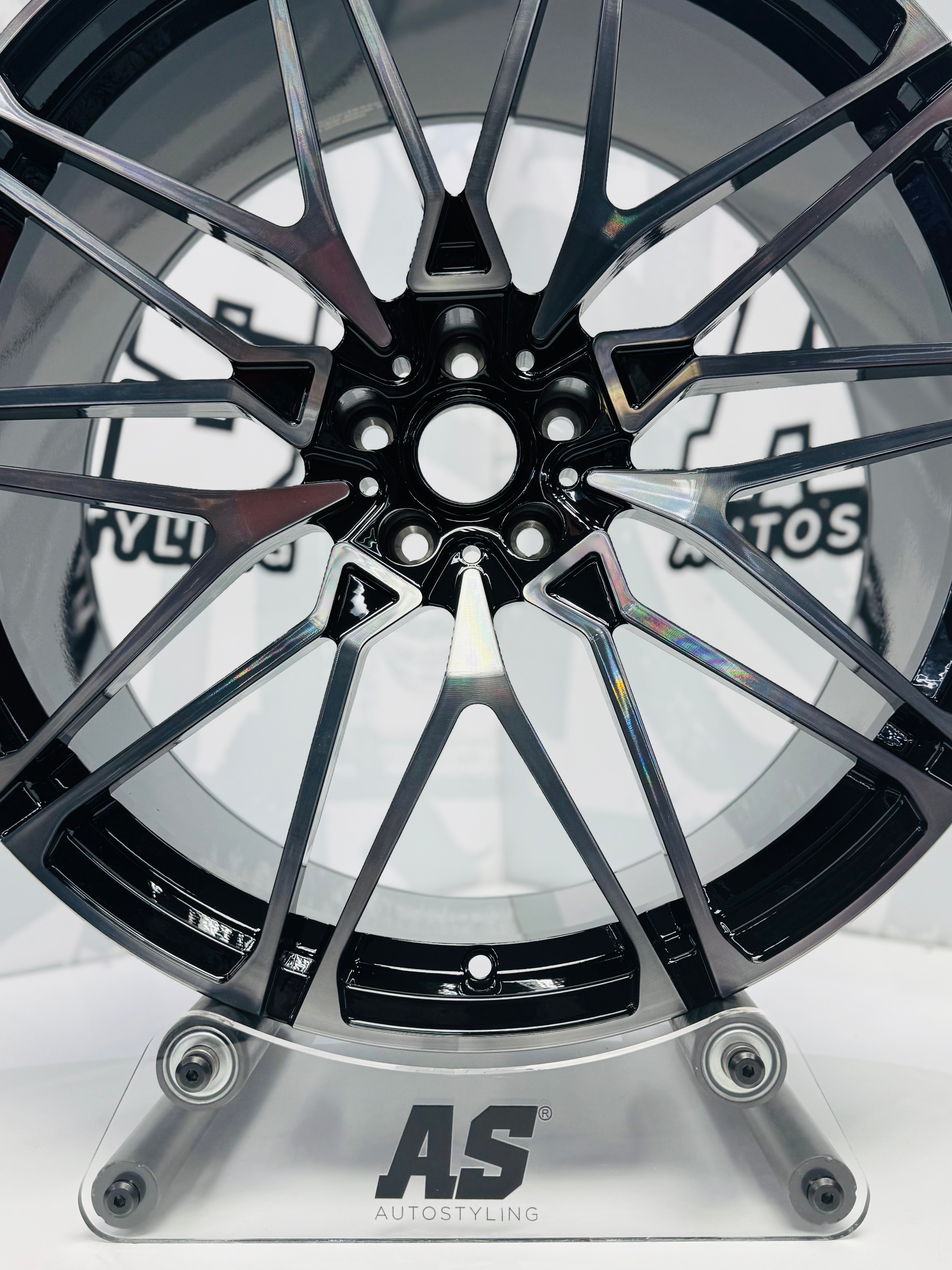 22”  AS-FW8495  BMW X5 G05 5/112 FULLY FORGED BLACK RIMS - Autostyling Klerksdorp