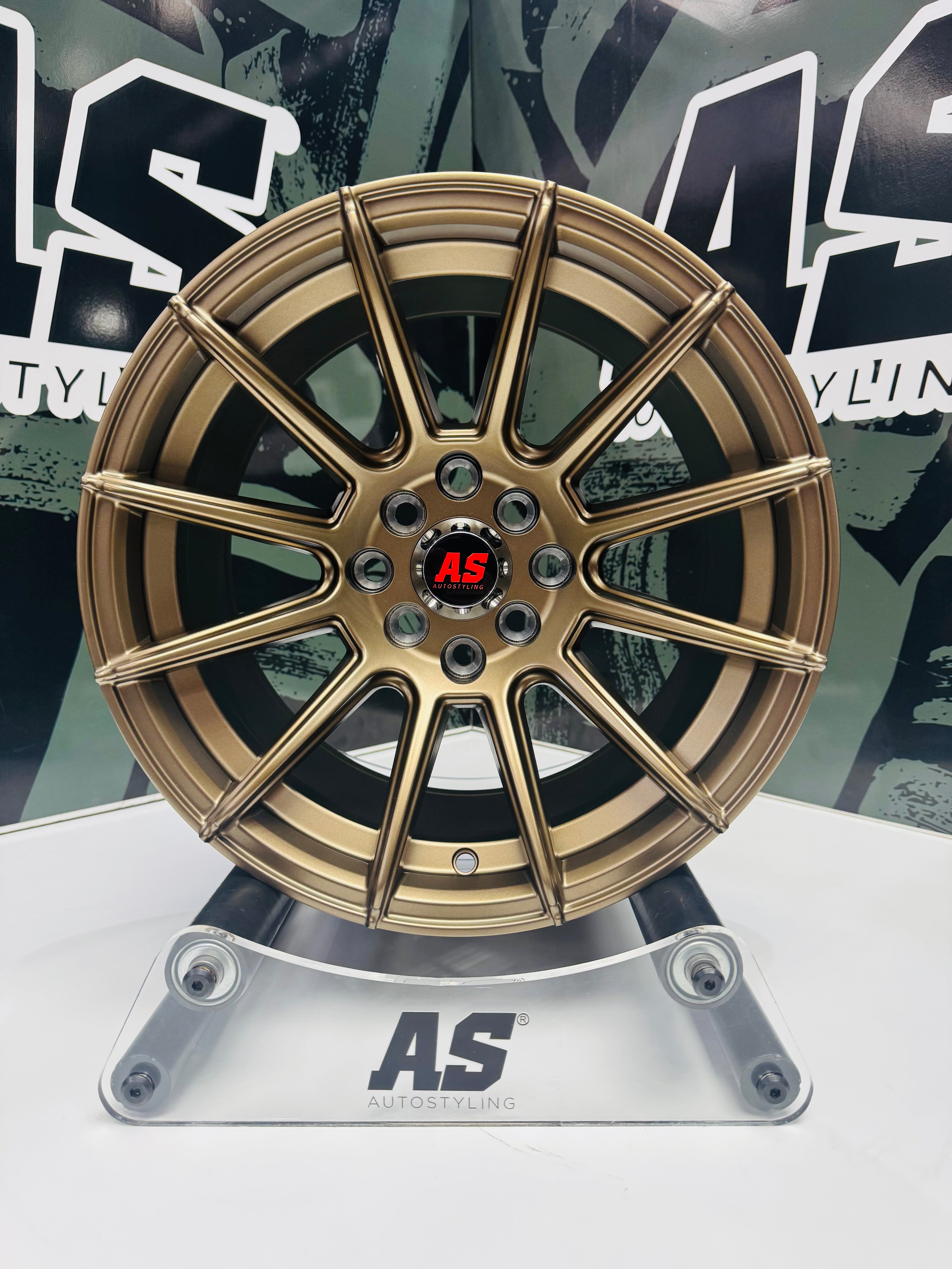 15” AS25 4/100 & 4/114  MATT BRONZE - Autostyling Klerksdorp