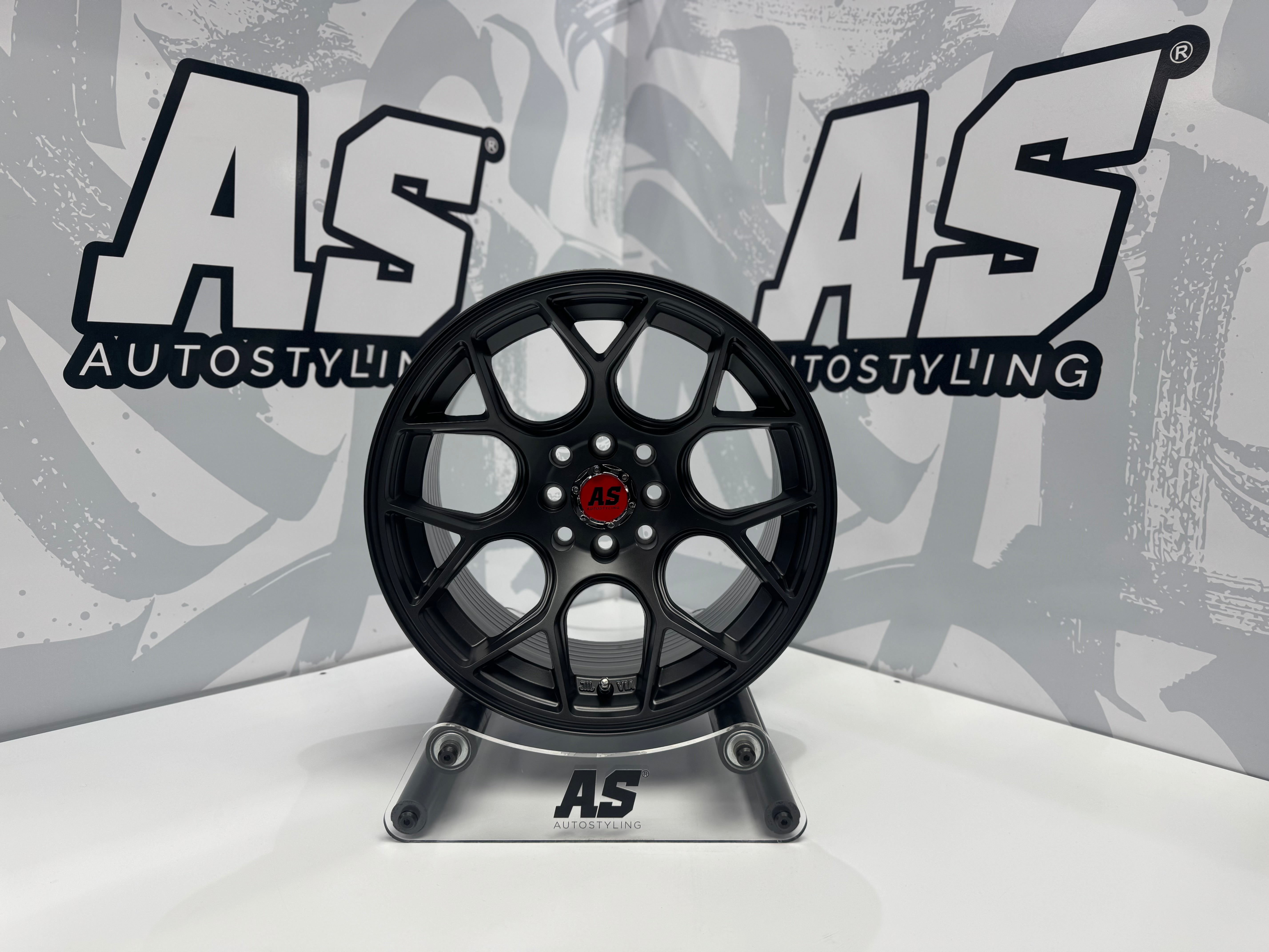 15” AS- 7553 4/100 4/114 gunmetal wheels