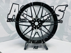 22”  AS-FW8495  BMW X5 G05 5/112 FULLY FORGED BLACK RIMS - Autostyling Klerksdorp