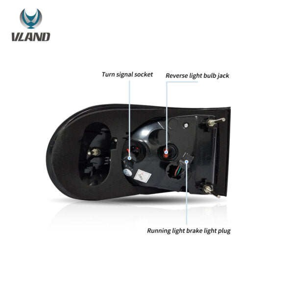 VLAND TOYOTA FJ CRUISER 2007-2012 LED TAIL LIGHT