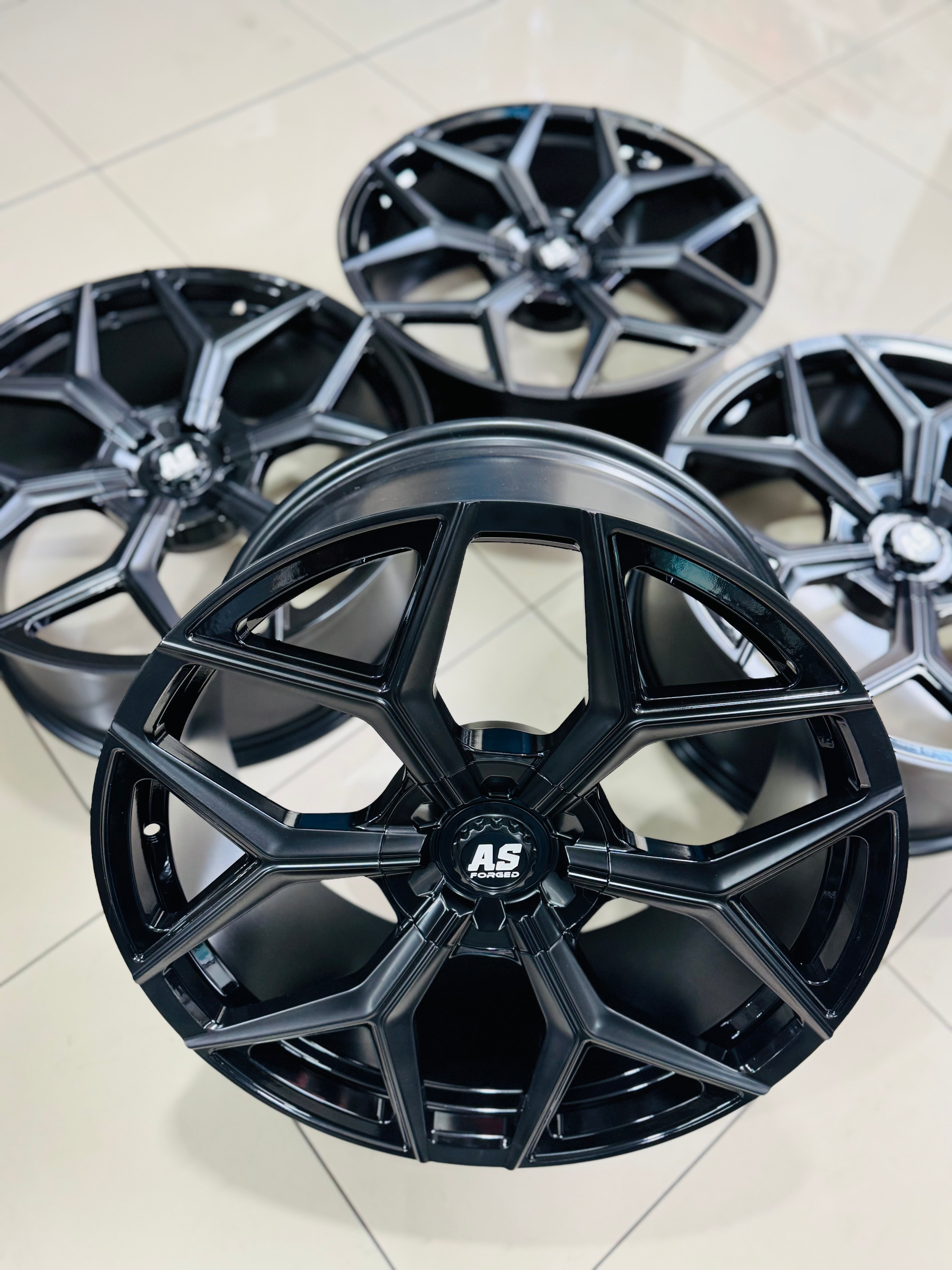 22 ” AS FULLY FORGED 030 URUS INSPIRED  RANGER & AMAROK FITMENT   RIMS 6/139 PCD