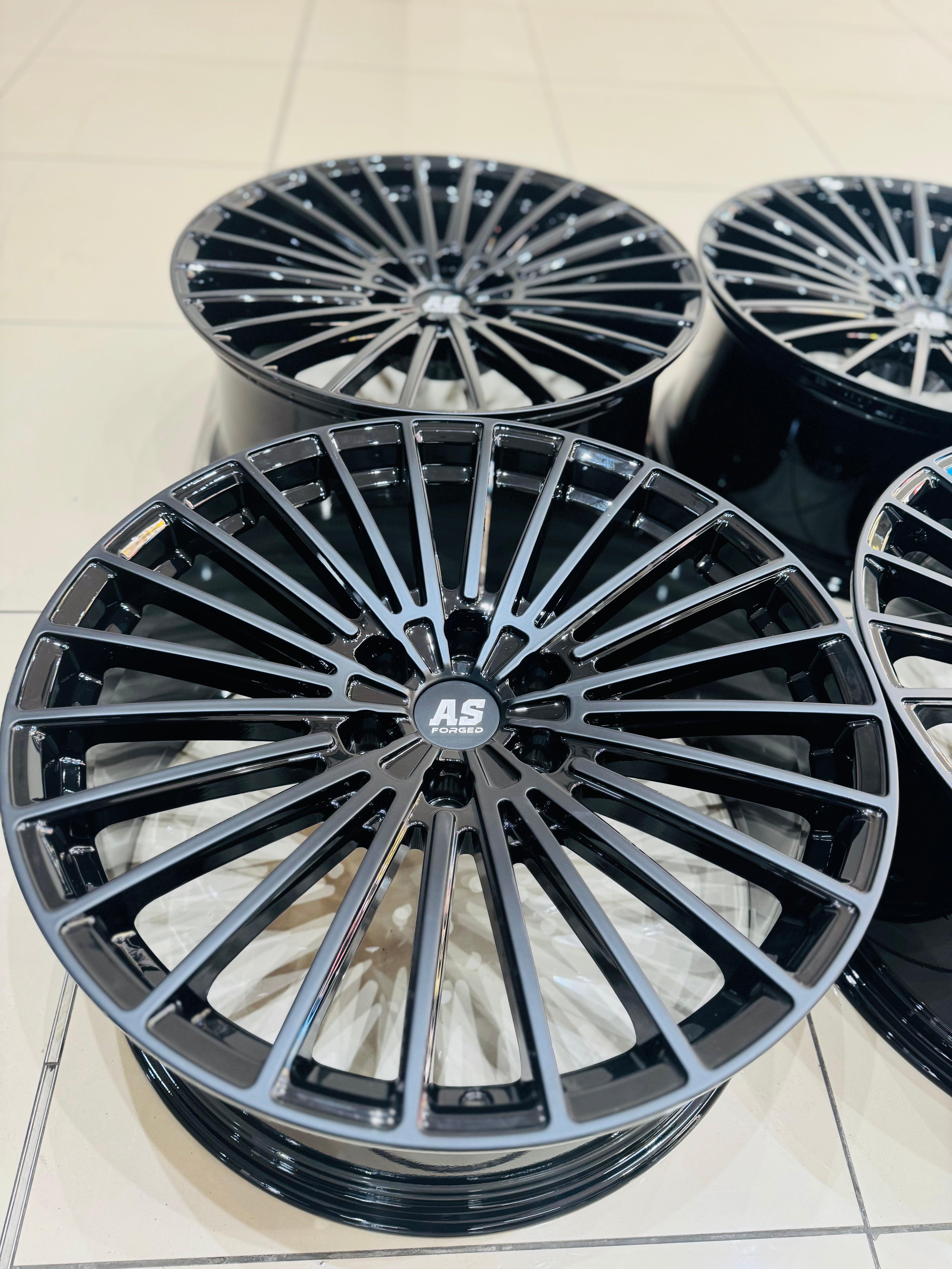 22 ” AS FULLY FORGED 008 RANGER RIMS 6/139 PCD DUAL BLACK