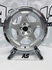 17” AS- THROWING STARS  5/100 SILVER RIMS
