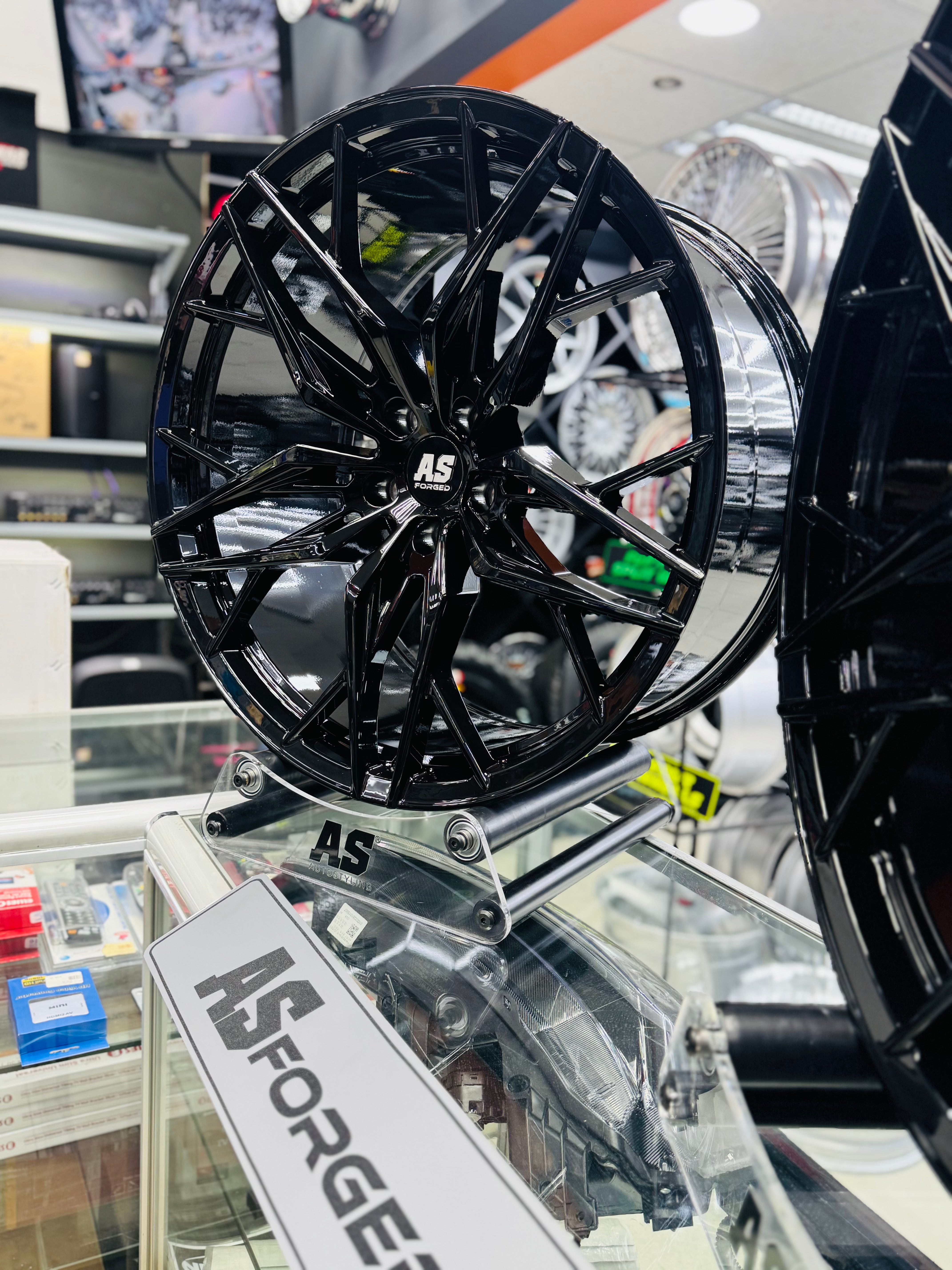 22”  AS-035 FORGED BMW  X5 RIMS 5/120 GLOSS BLACK - Autostyling Klerksdorp