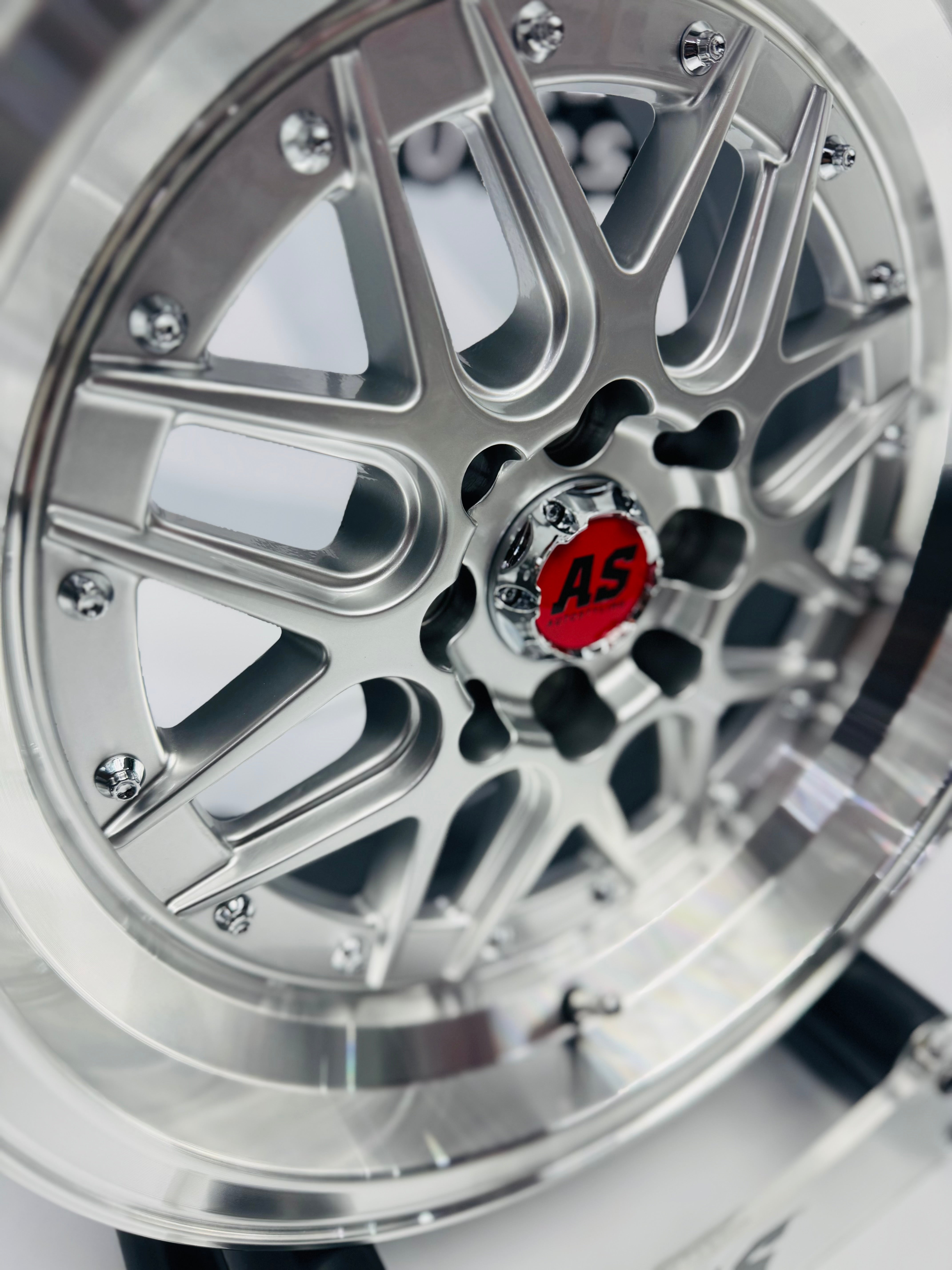 15” AS- 7407 4/100 4/114 HYPER SILVER