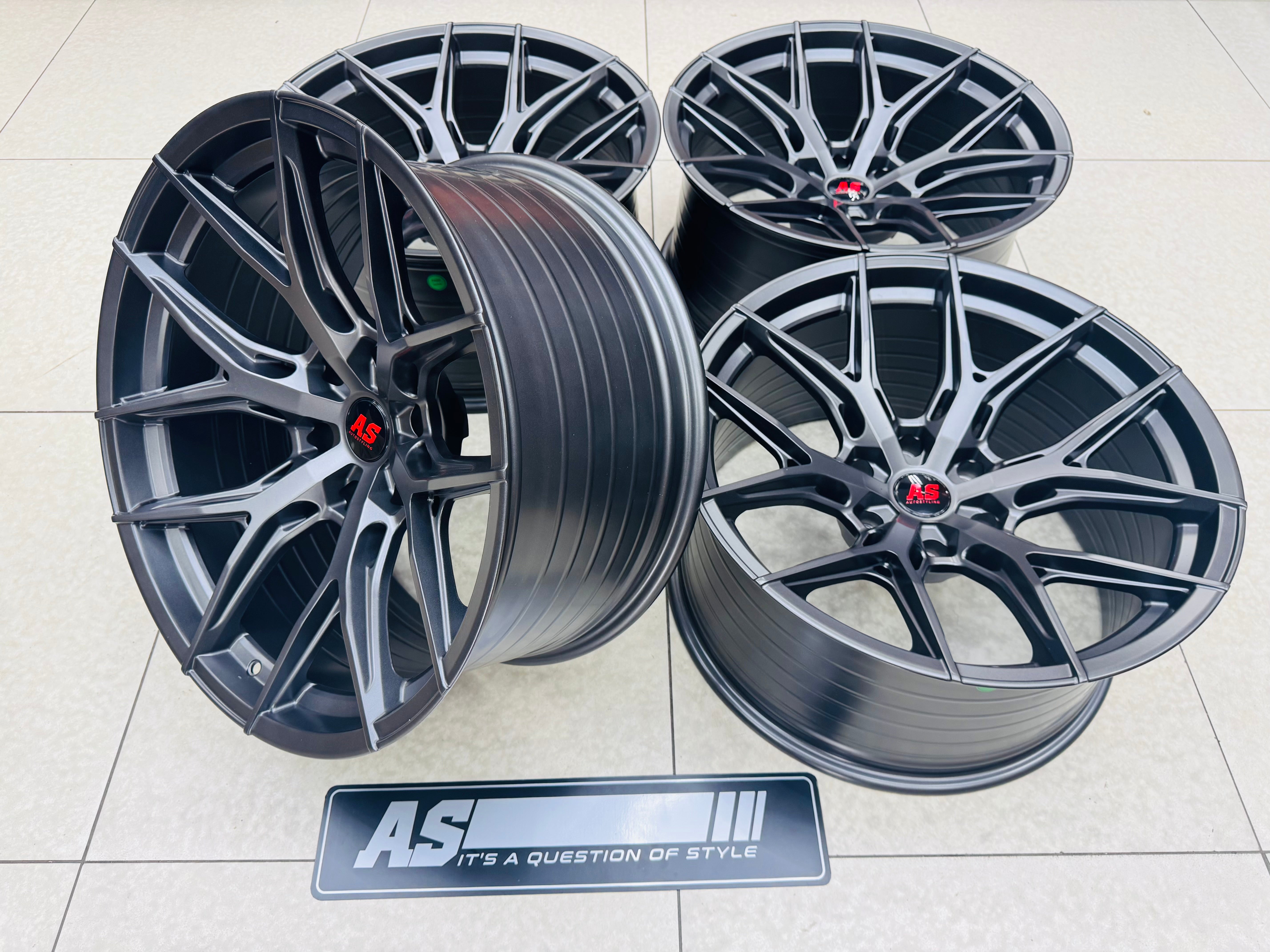 20” CONCAVO 05 SATIN GREY BAKKIE RIMS 6/139 PCD