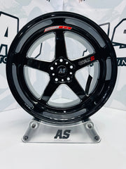 18” F99ZX307 5/114 BLACK with MILLING