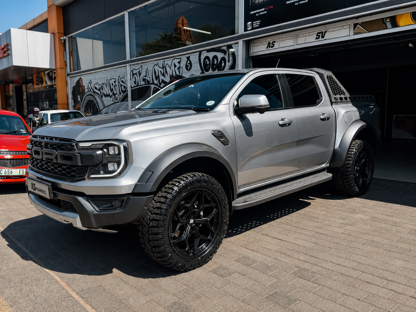 A-GRADE PREMIUM RAPTOR WIDE BODY  KIT (50mm wider ) - OE COLOR (2022+ FORD RANGER RAPTOR) - Autostyling Klerksdorp