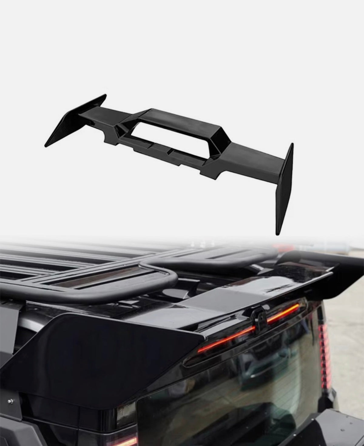 Jetour T2 (25-On) Gloss Black Aero Sport Style Roof Spoiler Wing - Autostyling Klerksdorp