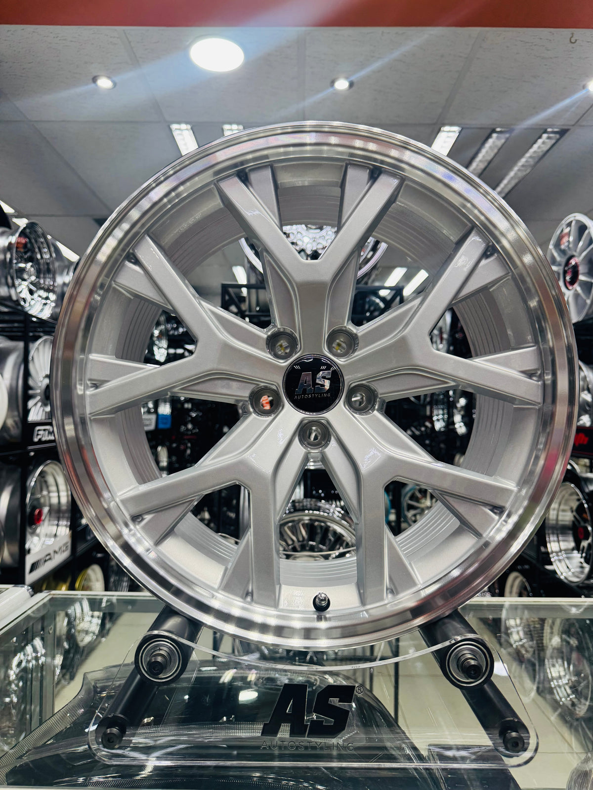 17” AS- POLO CROSS CANYON  DISHED 5/100 SILVER RIMS - Autostyling Klerksdorp