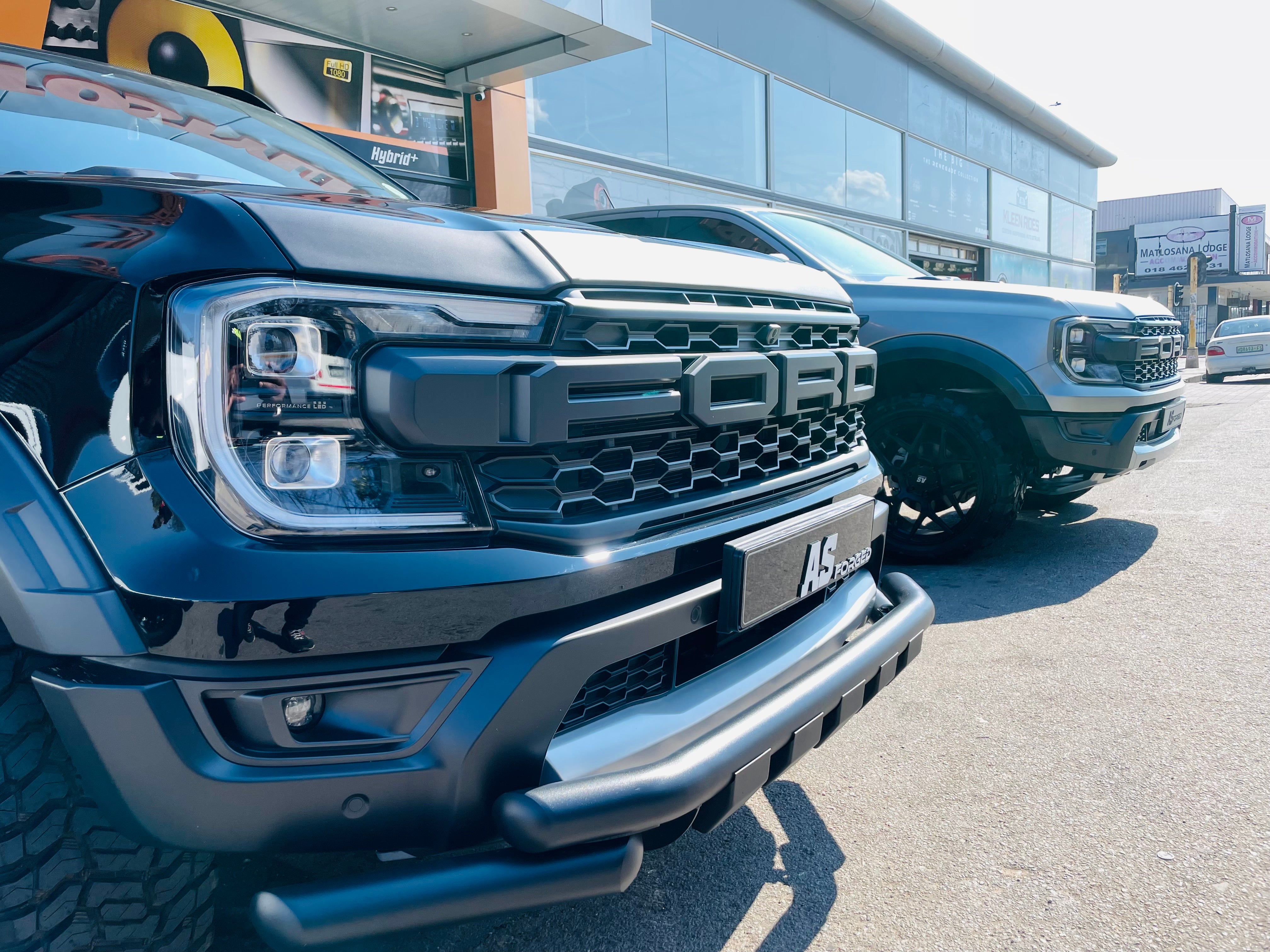 FORD RAPTOR RANGER/ EVEREST  NEXT GEN 2023 BUMPER GUARD / NUDGE BAR / STYLING BAR 3 PIECE BLACK FITS ALL NEW GENERATION FORD RANGERS