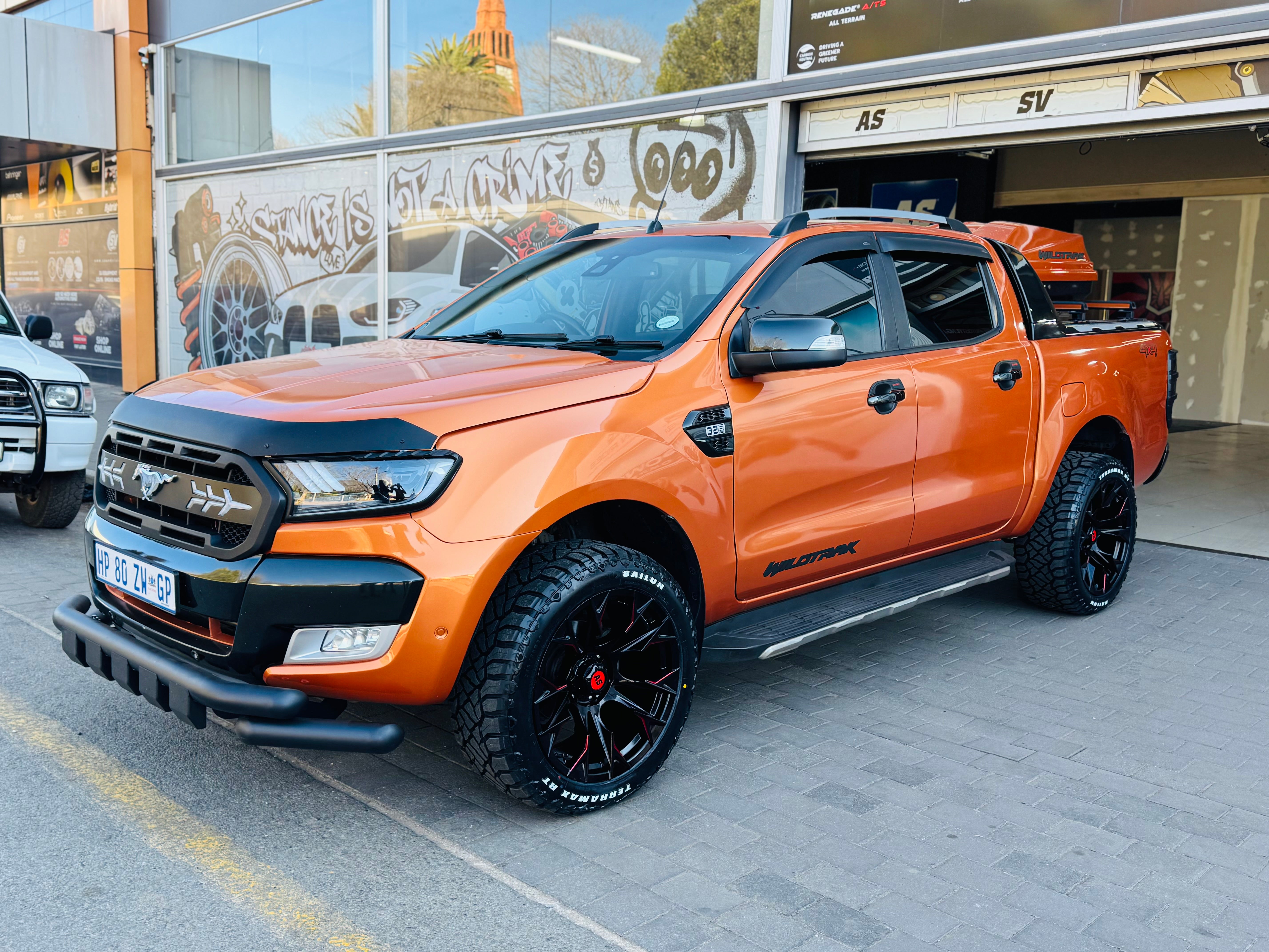 BUMPER GUARD / NUDGE BAR BLACK FITS T6/T7 FORD RANGERS 2012-2021 - Autostyling Klerksdorp