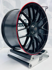 19” 5x112 C63s BLACK with red lip - Autostyling Klerksdorp