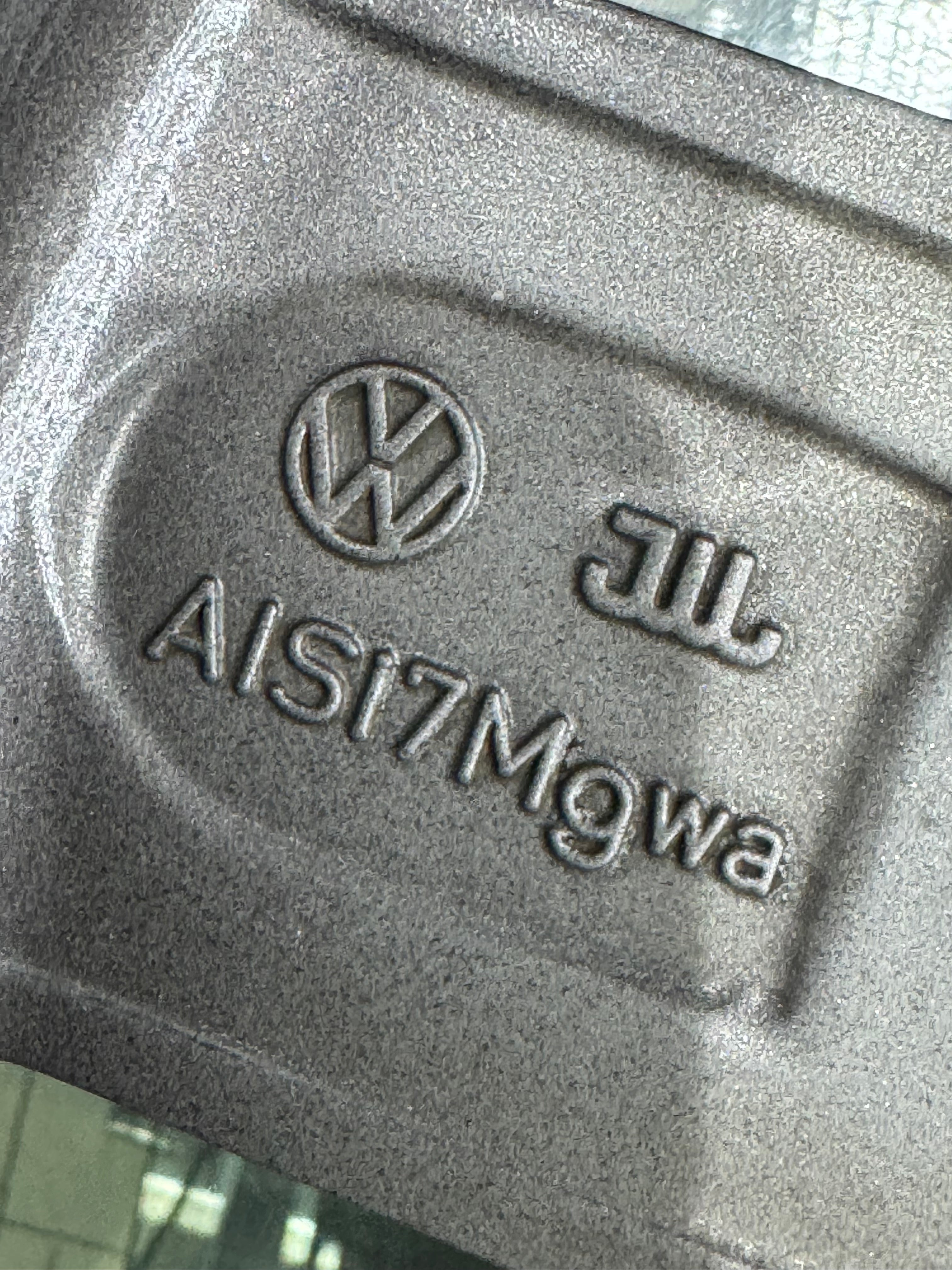 16” OEM POLO  RIVAZZA USED RIMS MADE BY BORBET GREY