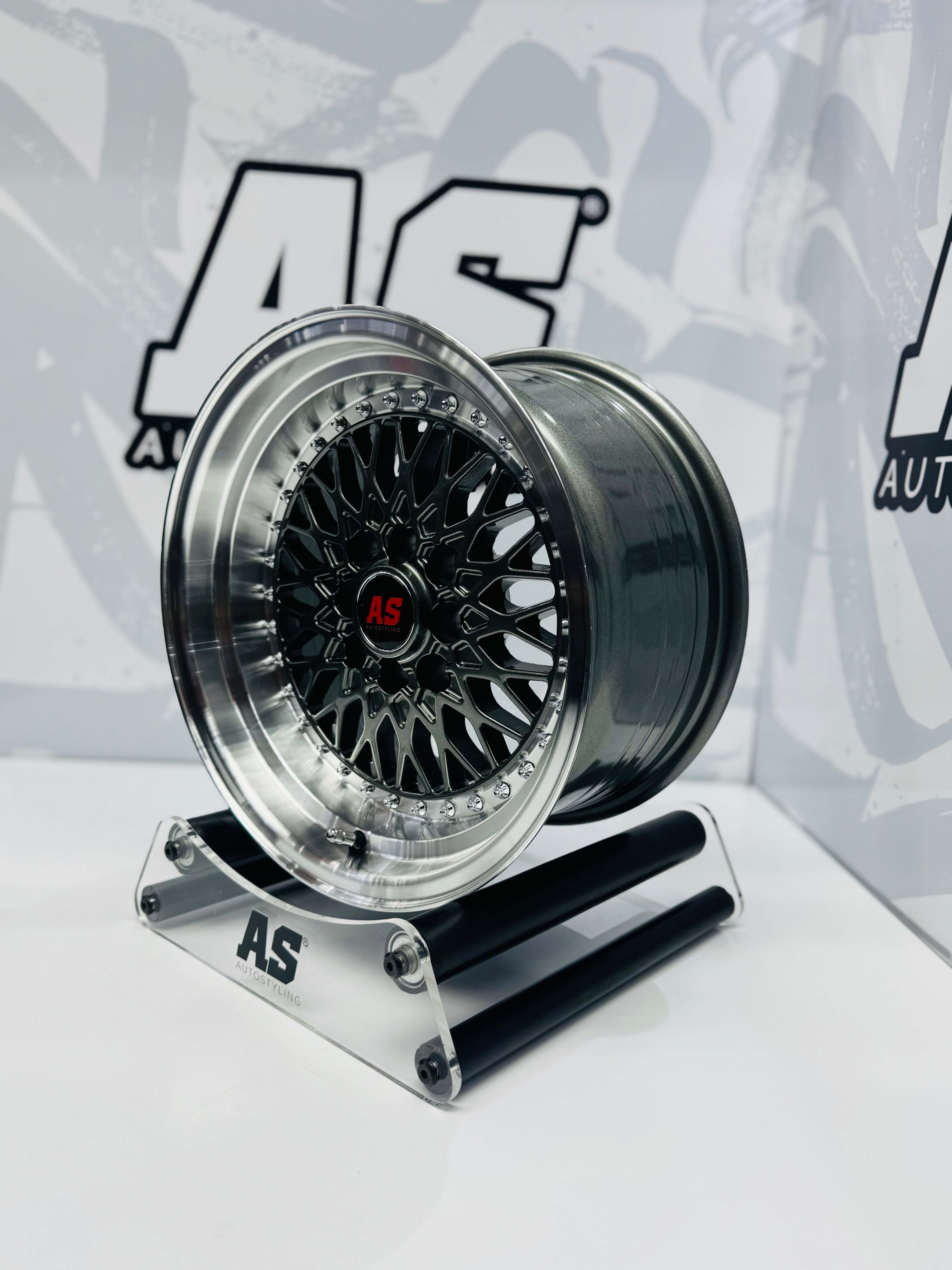 15” AS-7570  MESH  grey 4/100 4/114 wheels