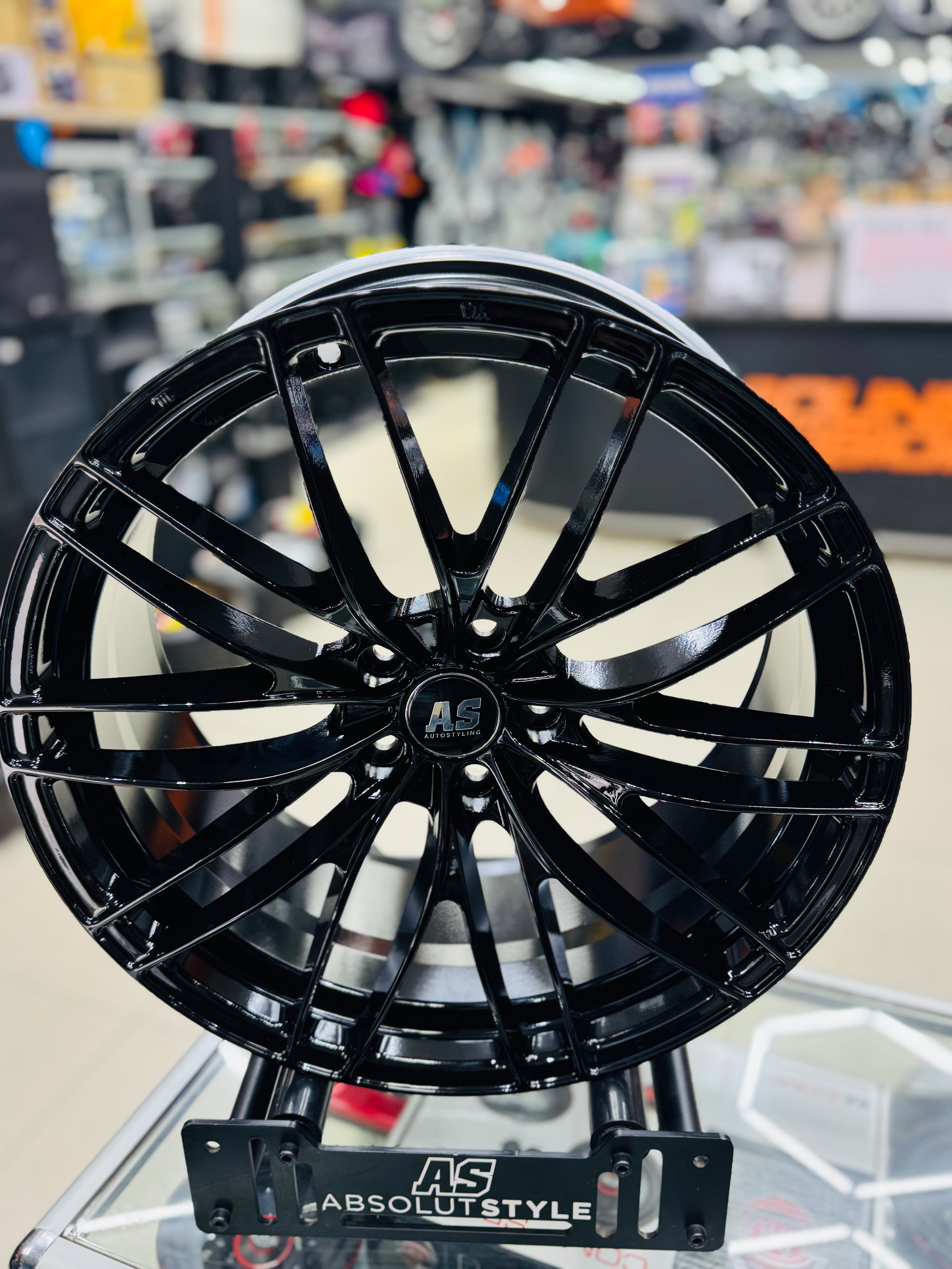 19” AS-K327 ( 5x112 ) gloss black - Autostyling Klerksdorp