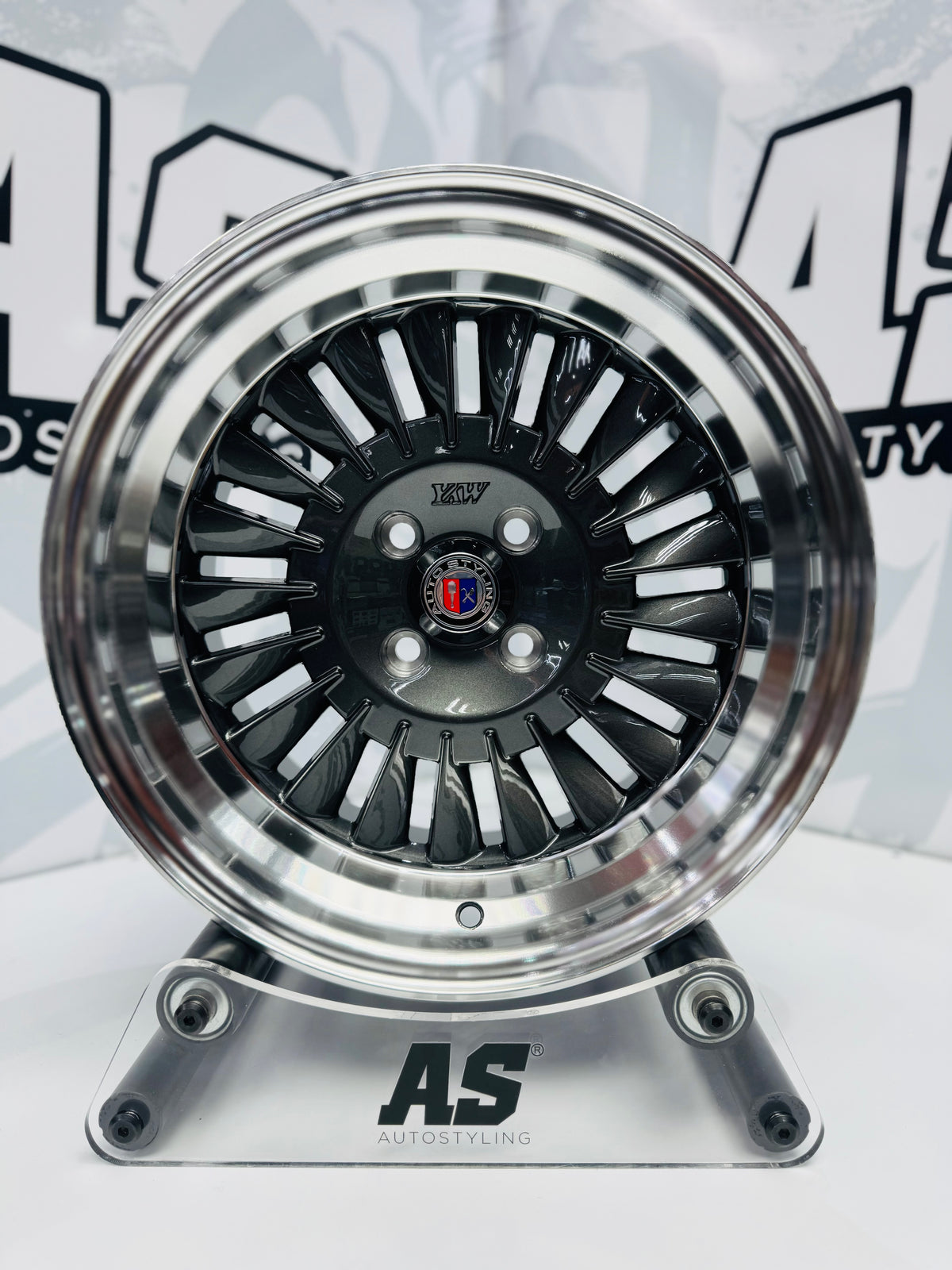 15” AS-PIRI 4/100 GUNMETAL WHEELS