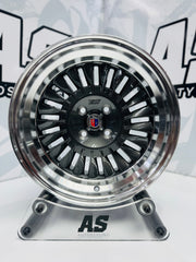 15” AS-PIRI 4/100 GUNMETAL WHEELS