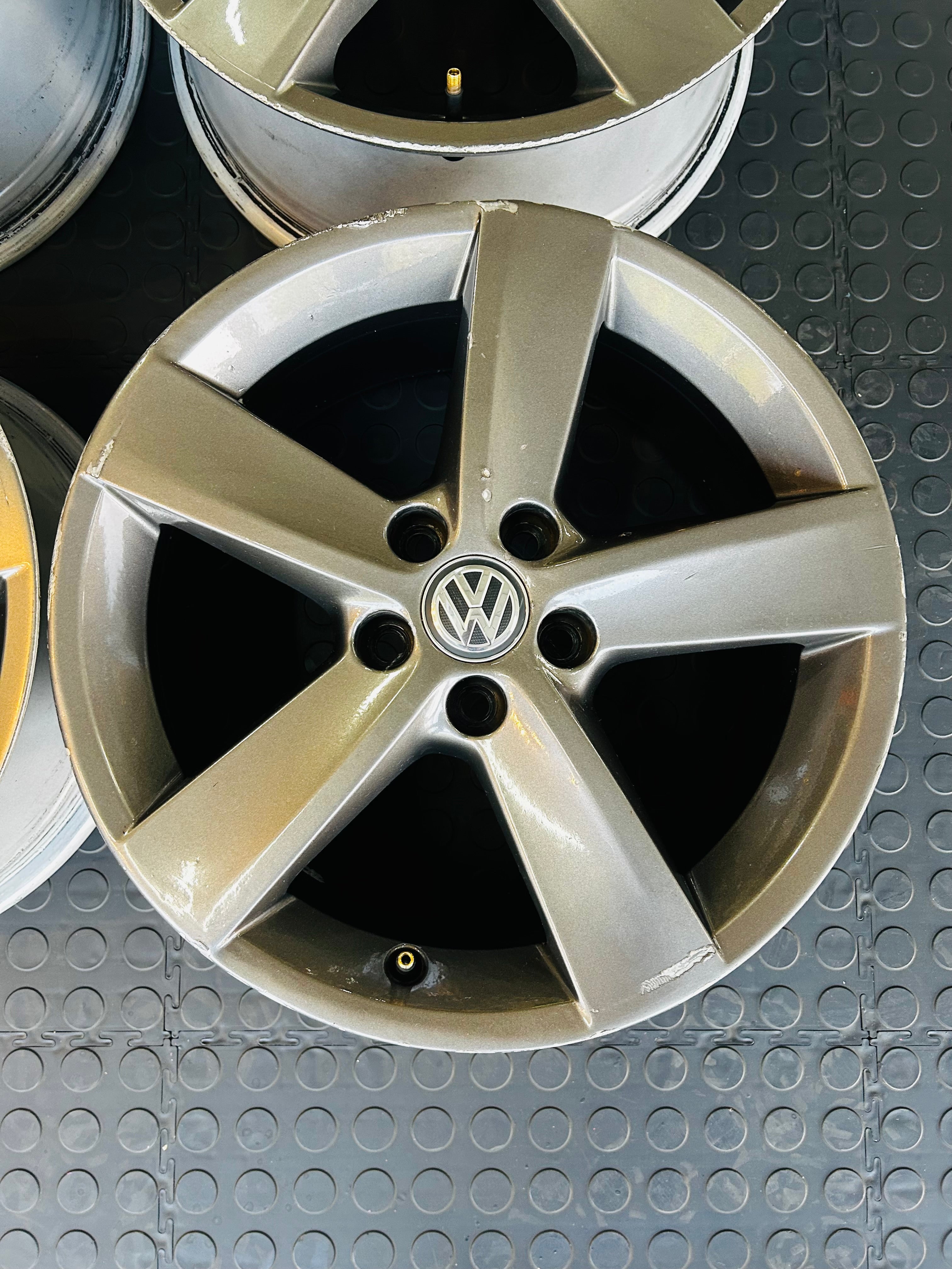 16” OEM POLO  RIVAZZA USED RIMS MADE BY BORBET GREY