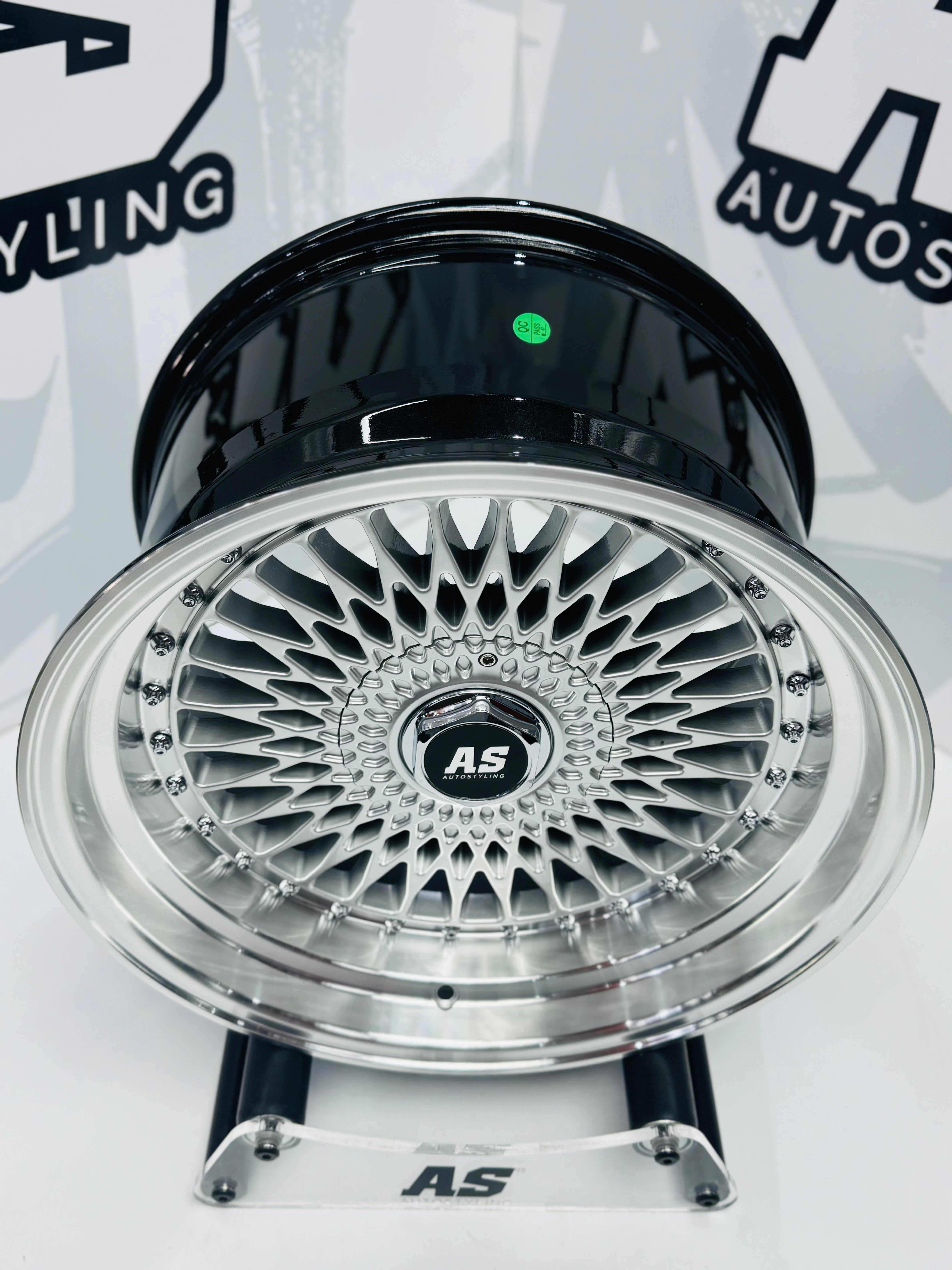 17” AS- SUPERMESH 8.5/10j 4/100 & 4/114 SILVER - Autostyling Klerksdorp
