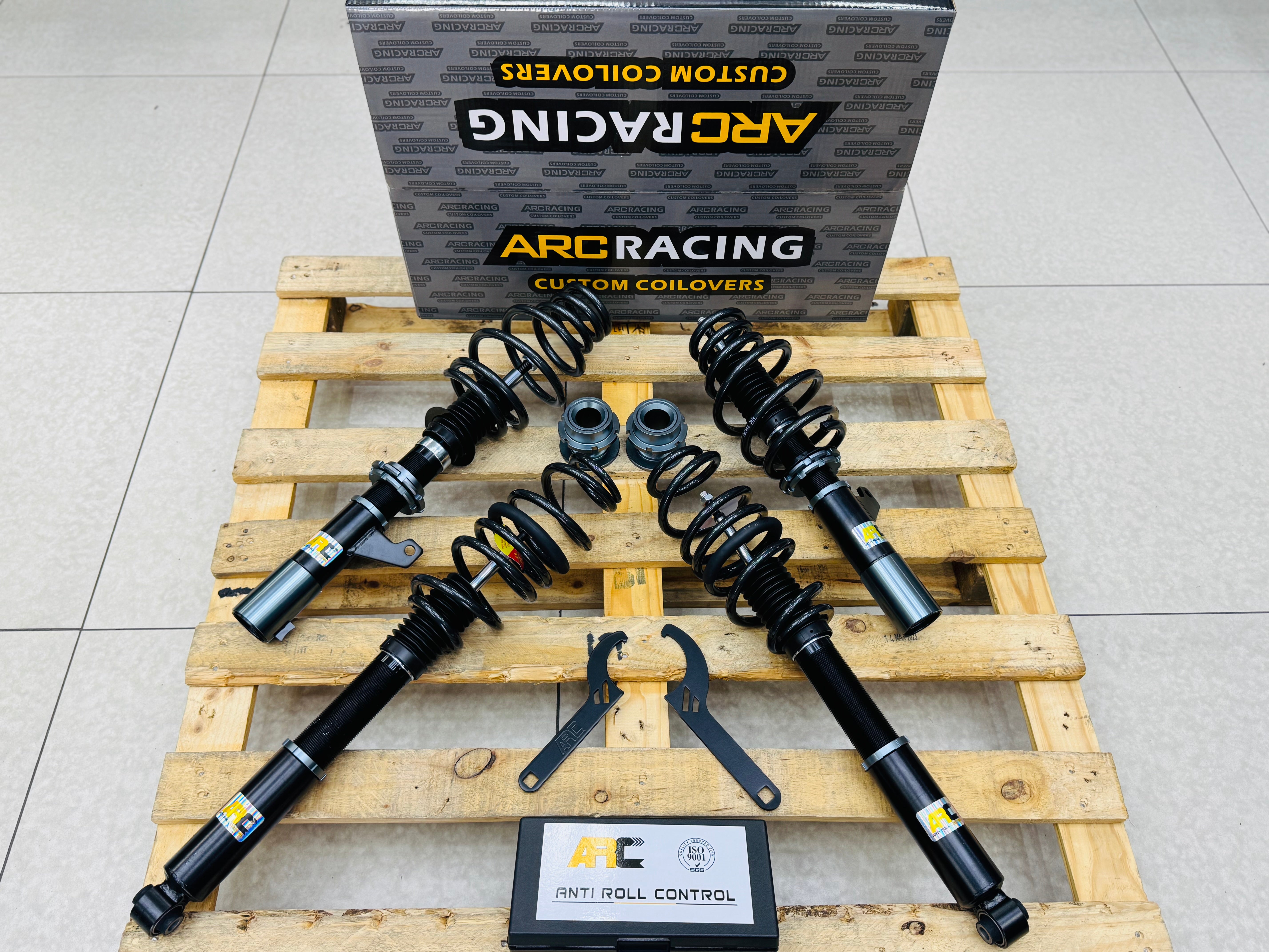 ARC MK7 TSI & GTI DAMPENING LOD DUAL HEIGHT ADJUSTABLE COILOVERS