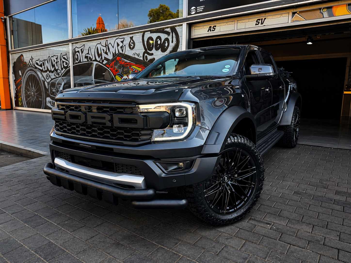 WIDE BODY  FENDER FLARE KIT (50mm wider ) - OE COLOR (2022+ FORD RANGER RAPTOR) - Autostyling Klerksdorp
