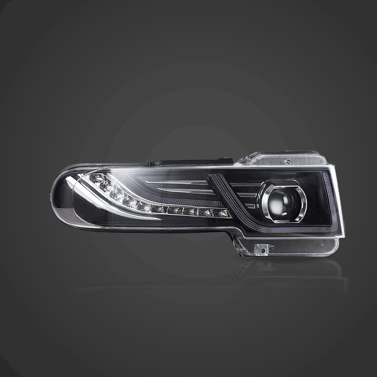 VLAND TOYOTA FJ CRUISER 2007-2015 LED HEADLIGHT WITH GRILL