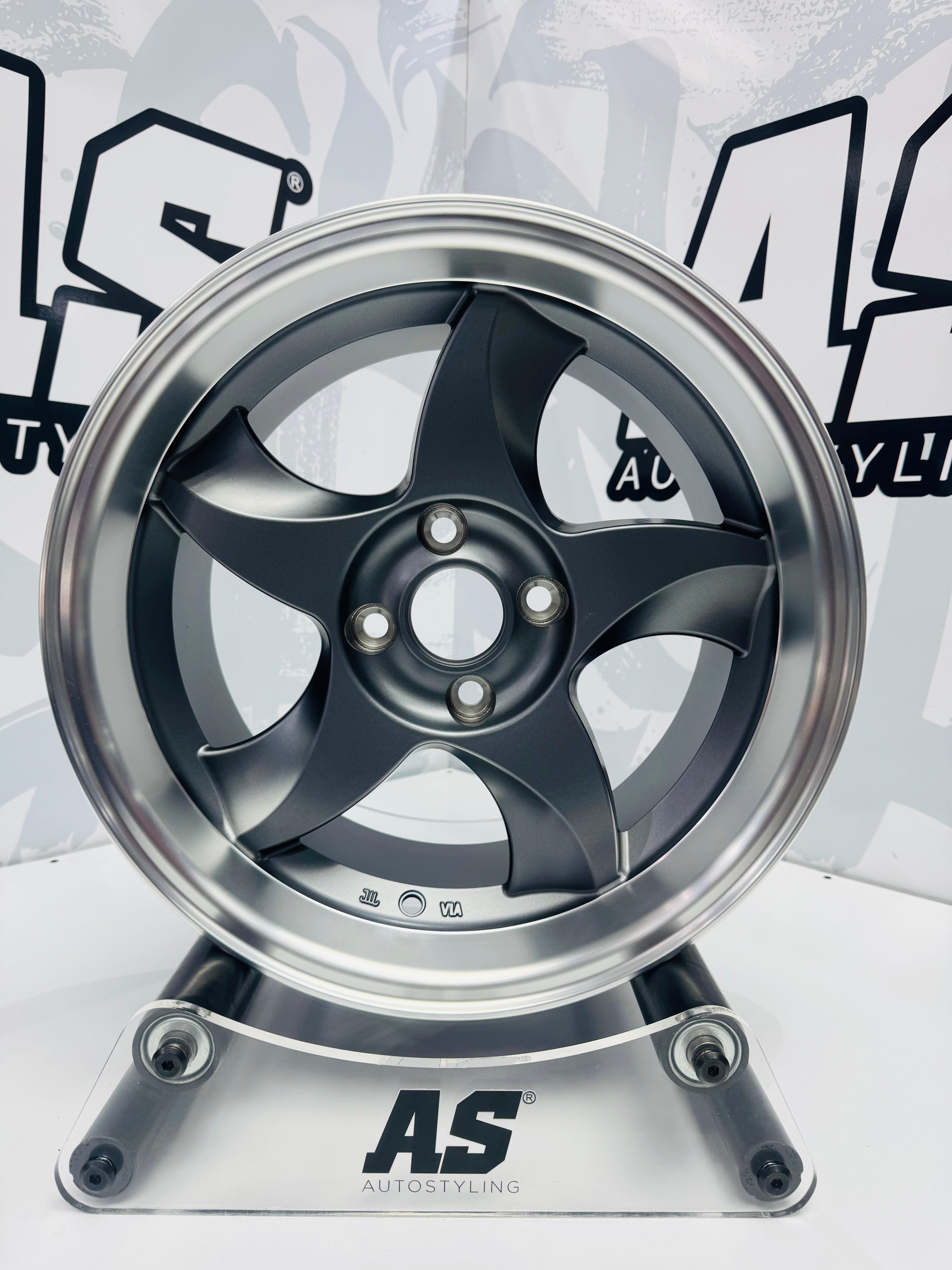 15” AS-RXI BLADES DISHED MATT GUNMETAL