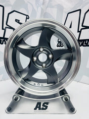 15” AS-RXI BLADES DISHED MATT GUNMETAL