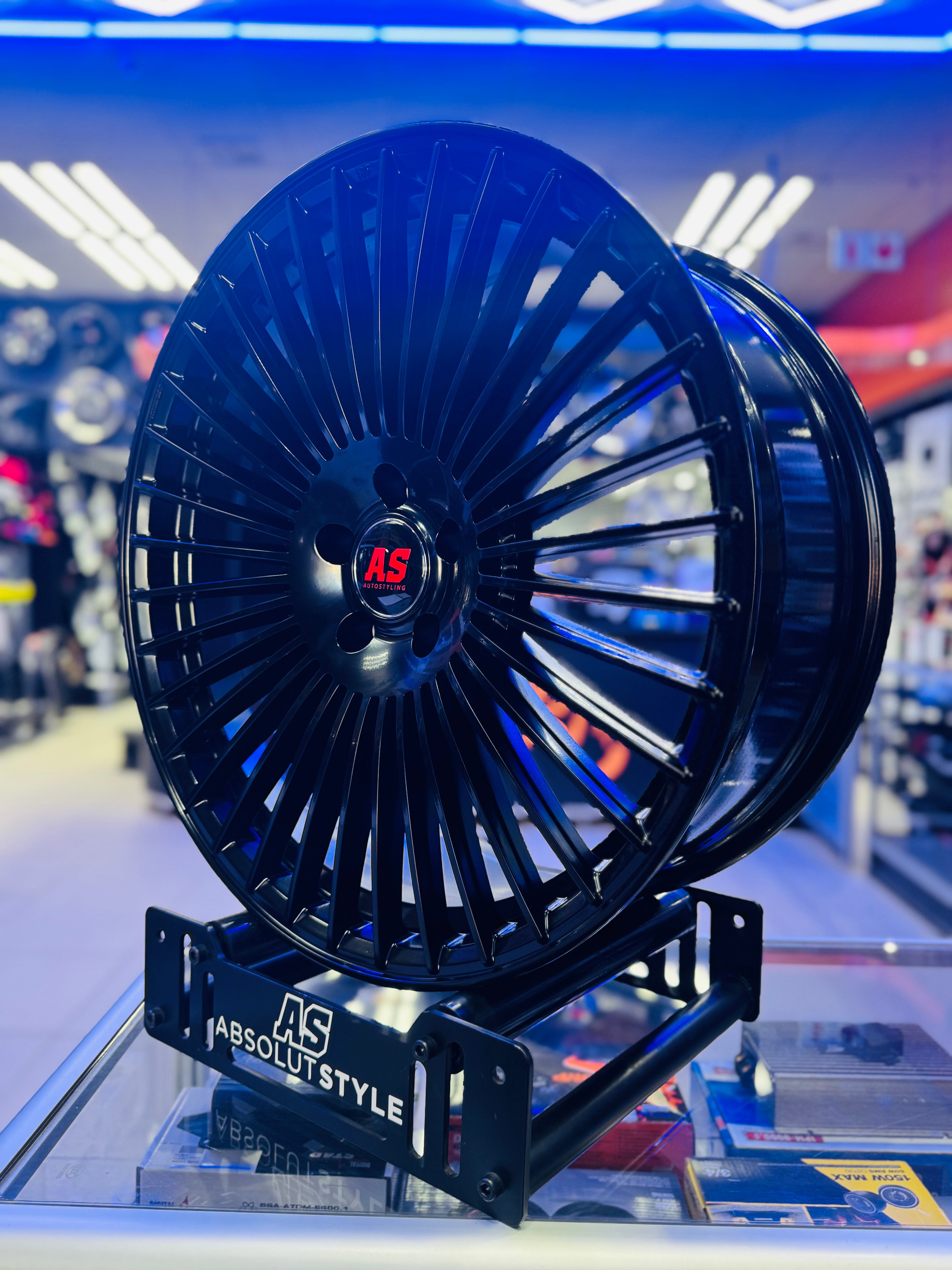 20″ 5/112 Velvet Black Alloy Wheels