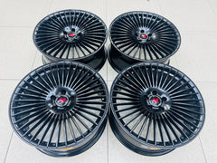 20″ 5/112 Velvet Black Alloy Wheels