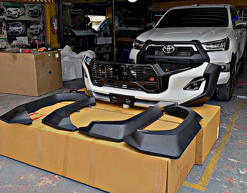 Toyota Hilux (15-20) GR Sport Style Conversion Body Kit Including Headlights & Taillights