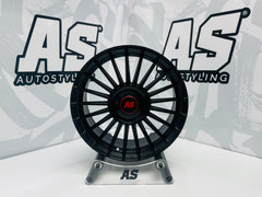 17” A-LINE LE MANS 5x100 & 5x108 RIMS BLACK