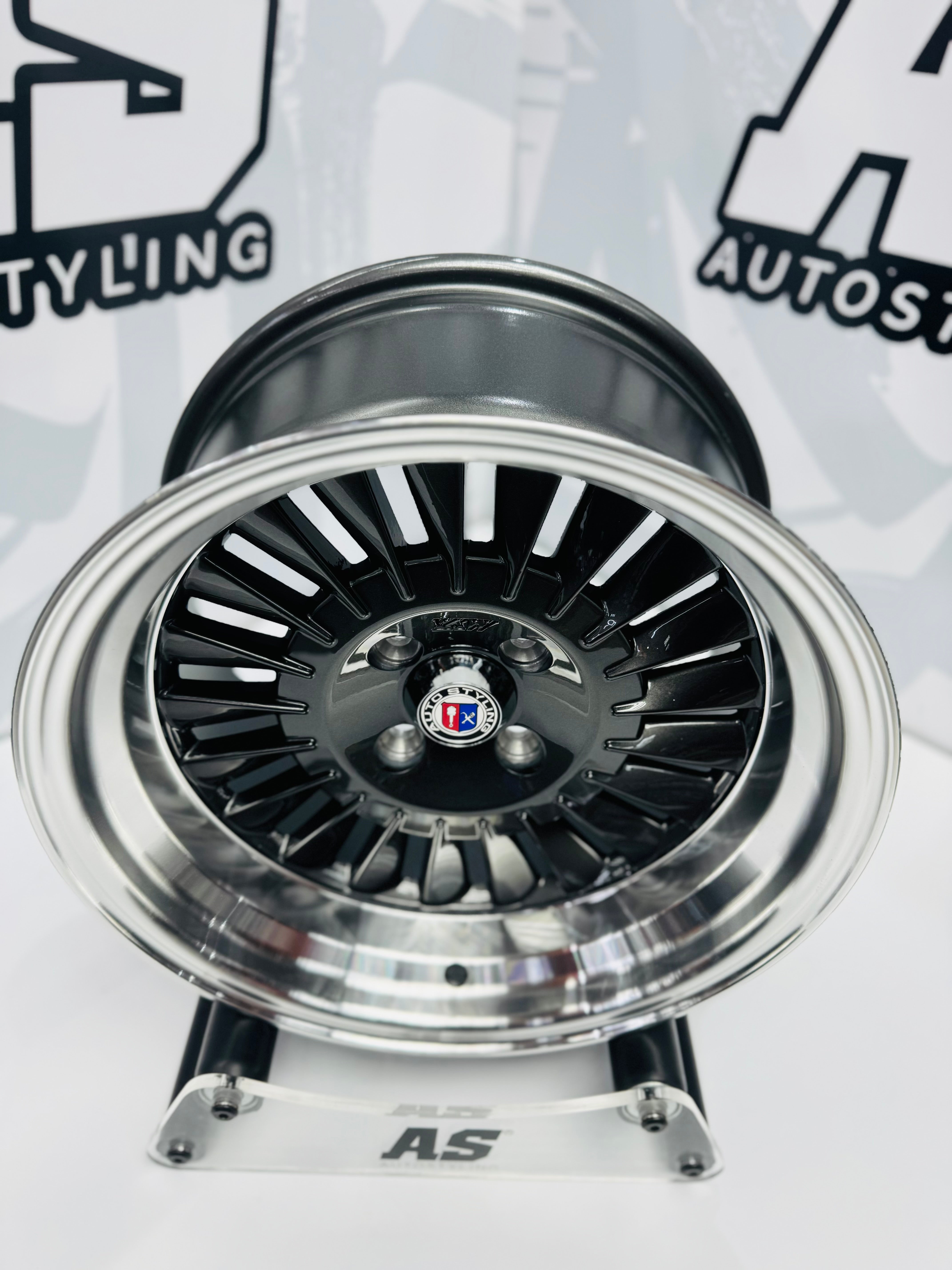 15” AS-PIRI 4/100 GUNMETAL WHEELS