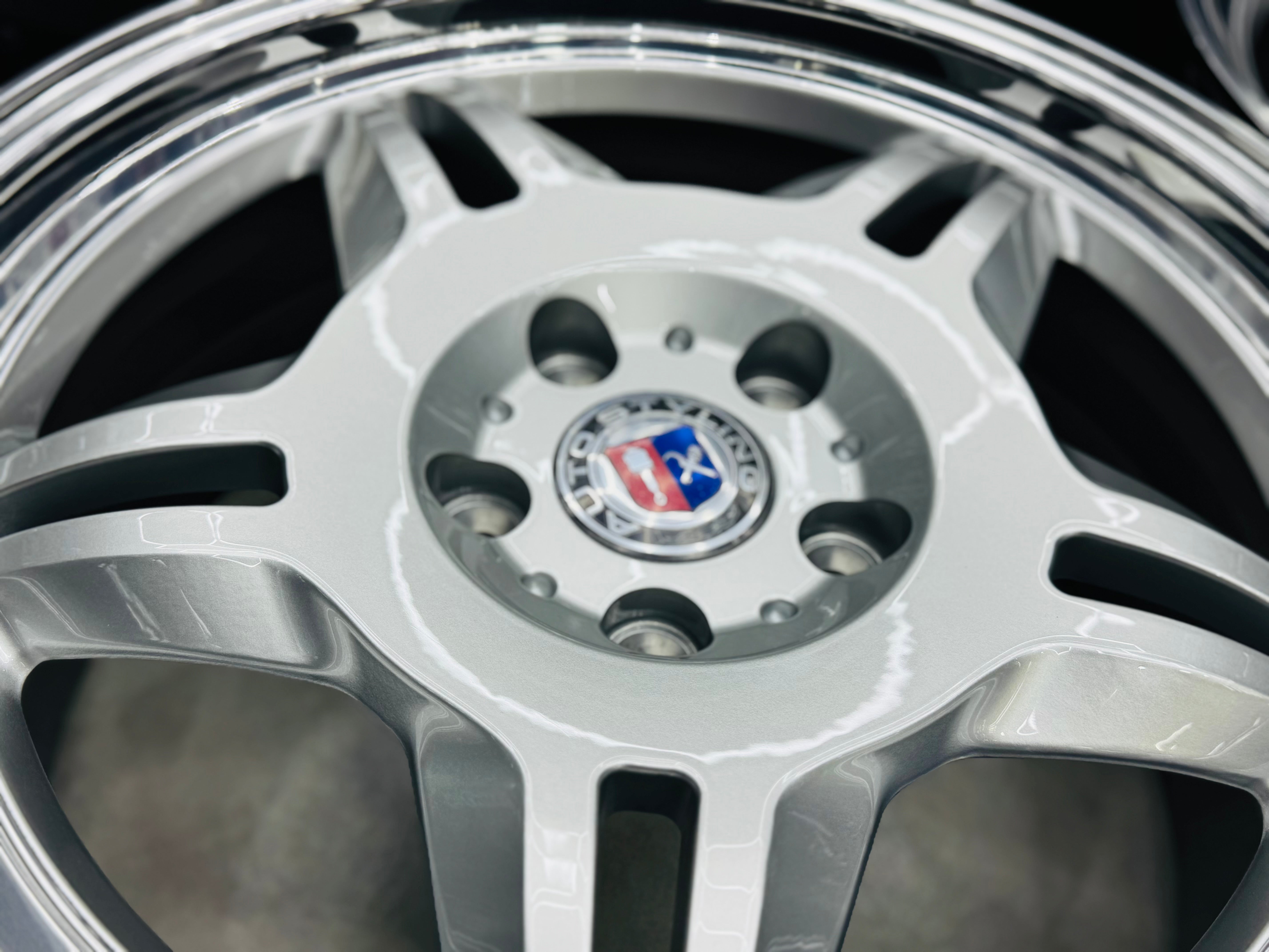 18 ” E36 M3 MOTORSPORT GERMAN SPEC FORGED RIMS SILVER NARROW WIDES WITH HIGH POLISH MIRROR LIPS - Autostyling Klerksdorp