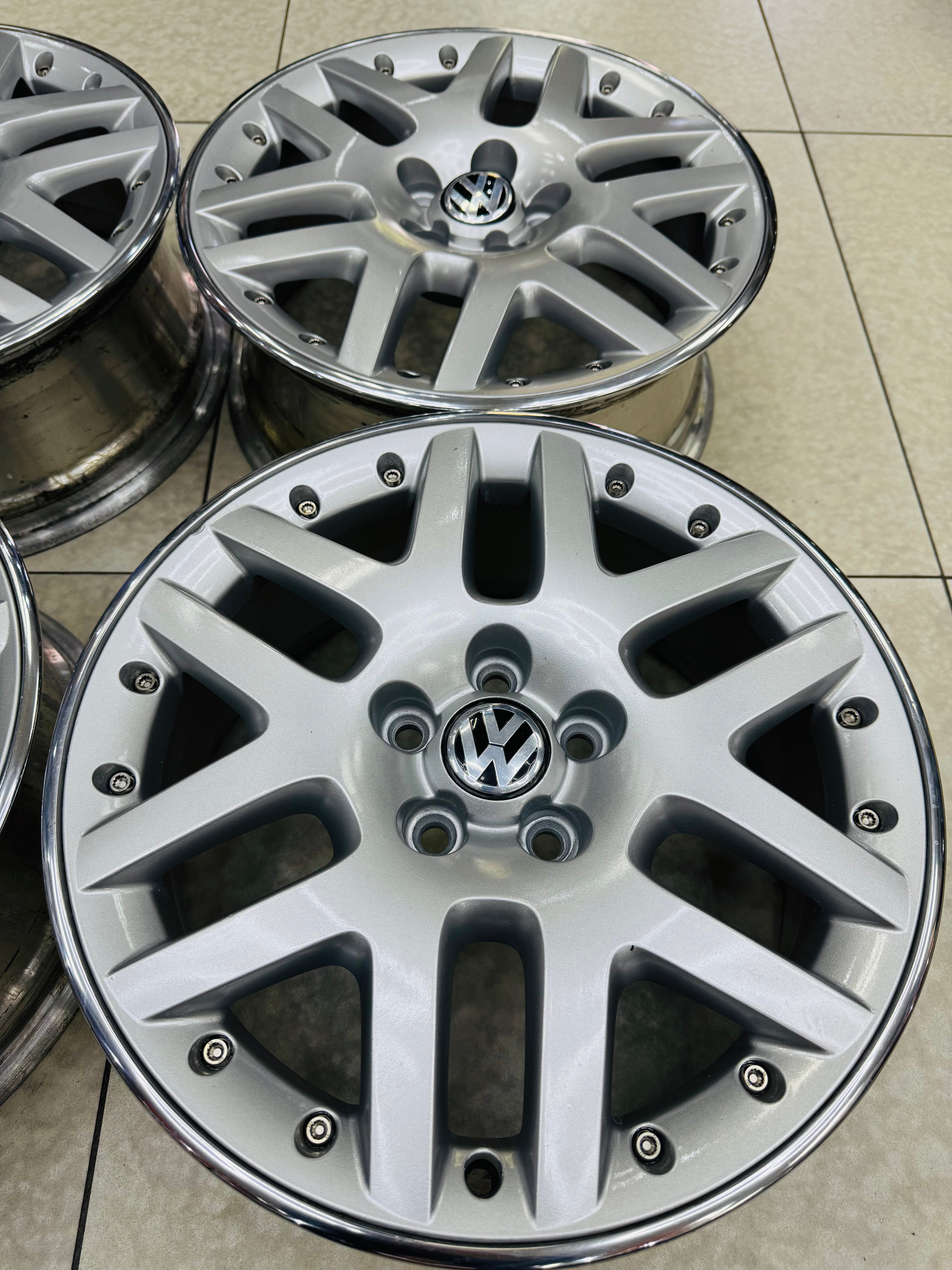 16” OEM POLO  TDI BBS SPLIT  USED RIMS MADE BY BBS