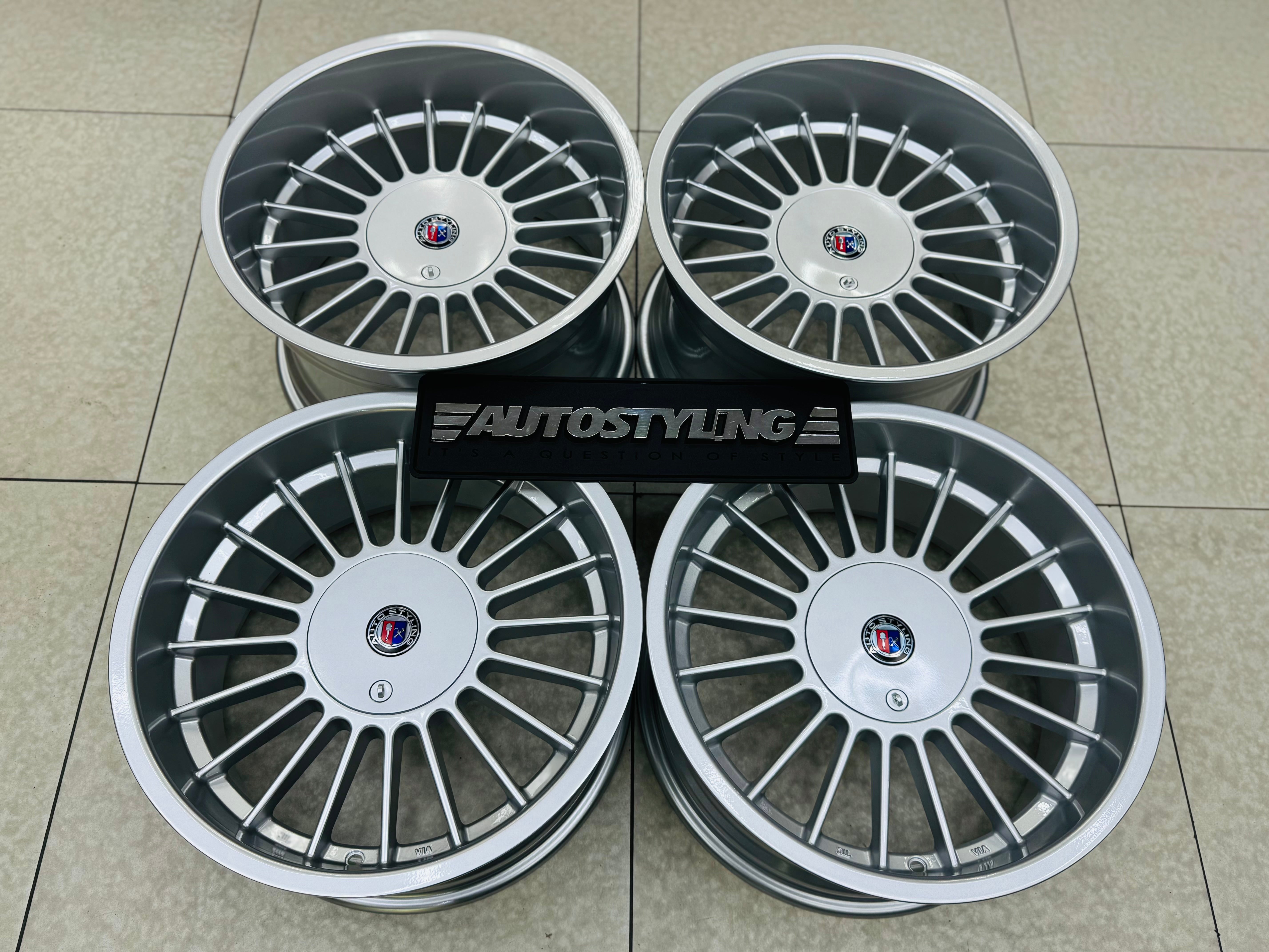 17” AS- ALPINA CLASSIC DEEP DISH RIMS