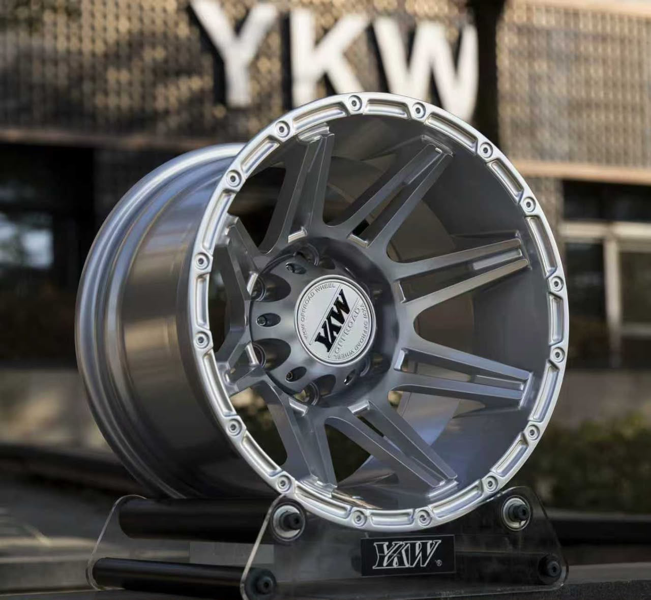 15″ YKW 5611 6/139 10j Alloy FAT BOY bakkie wheels