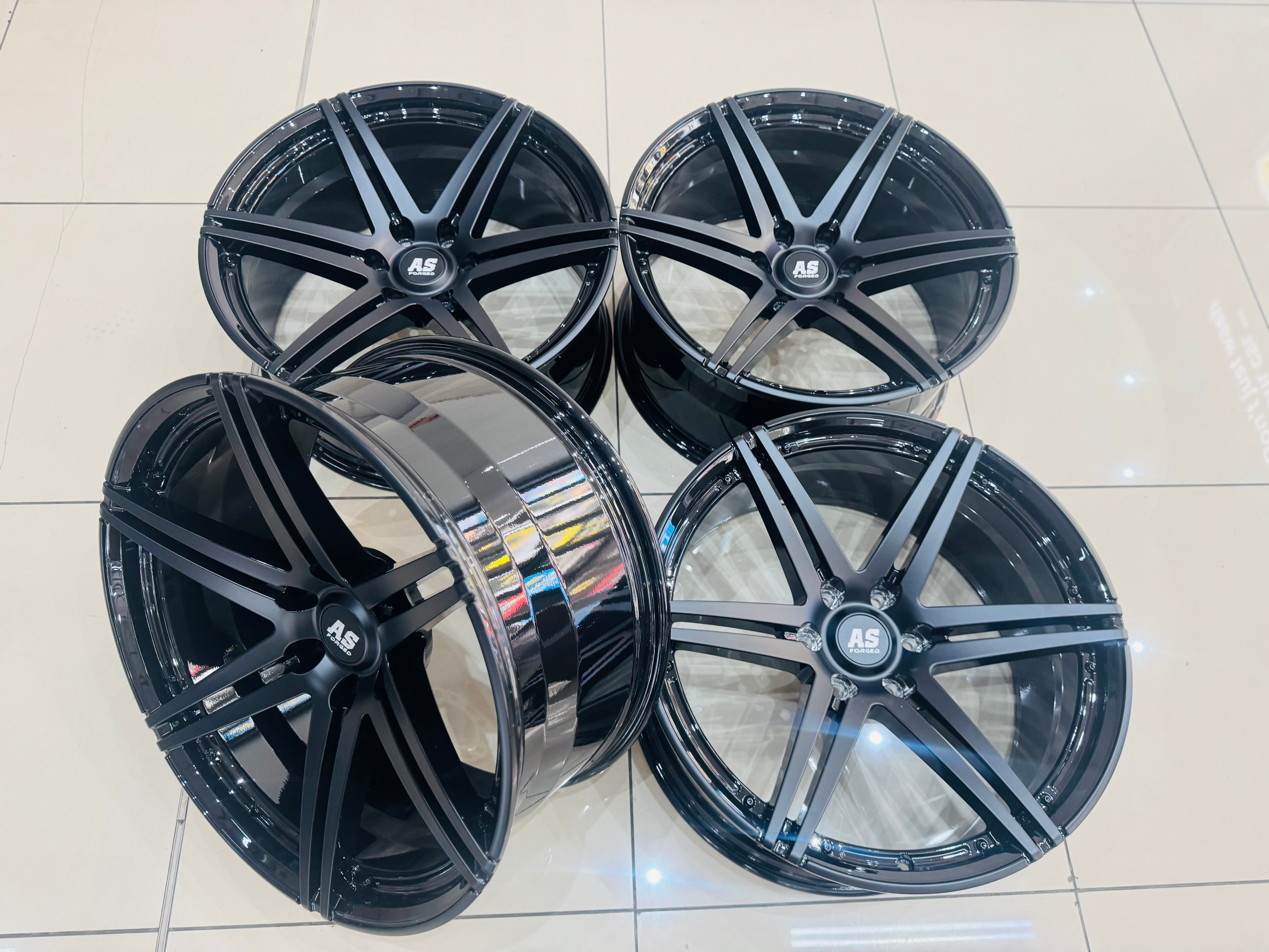 22 ” AS FULLY FORGED 013 RANGER/ Amarok  RIMS 6/139 PCD