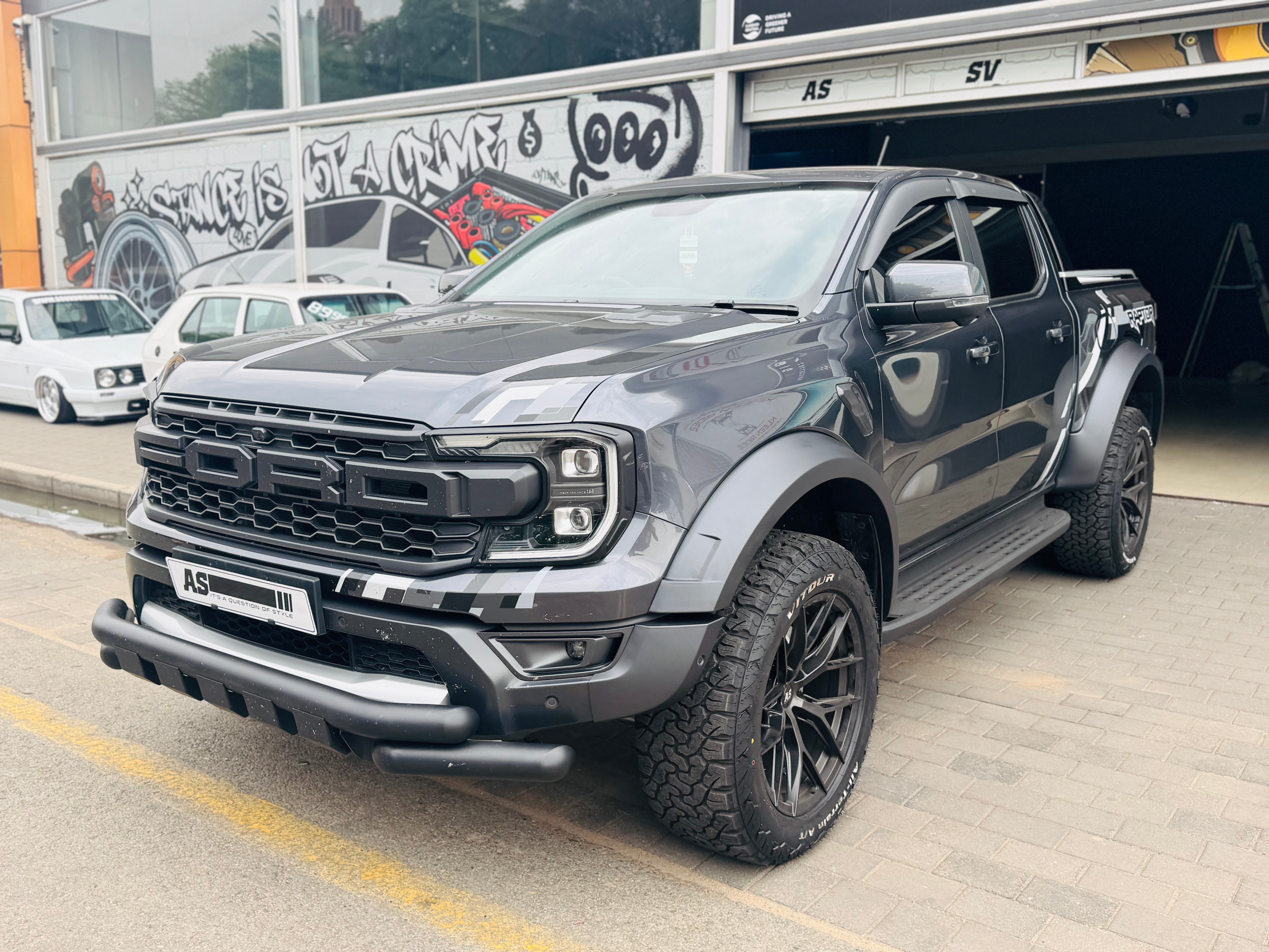 A-GRADE PREMIUM RAPTOR WIDE BODY  KIT (50mm wider ) - OE COLOR (2022+ FORD RANGER RAPTOR) - Autostyling Klerksdorp