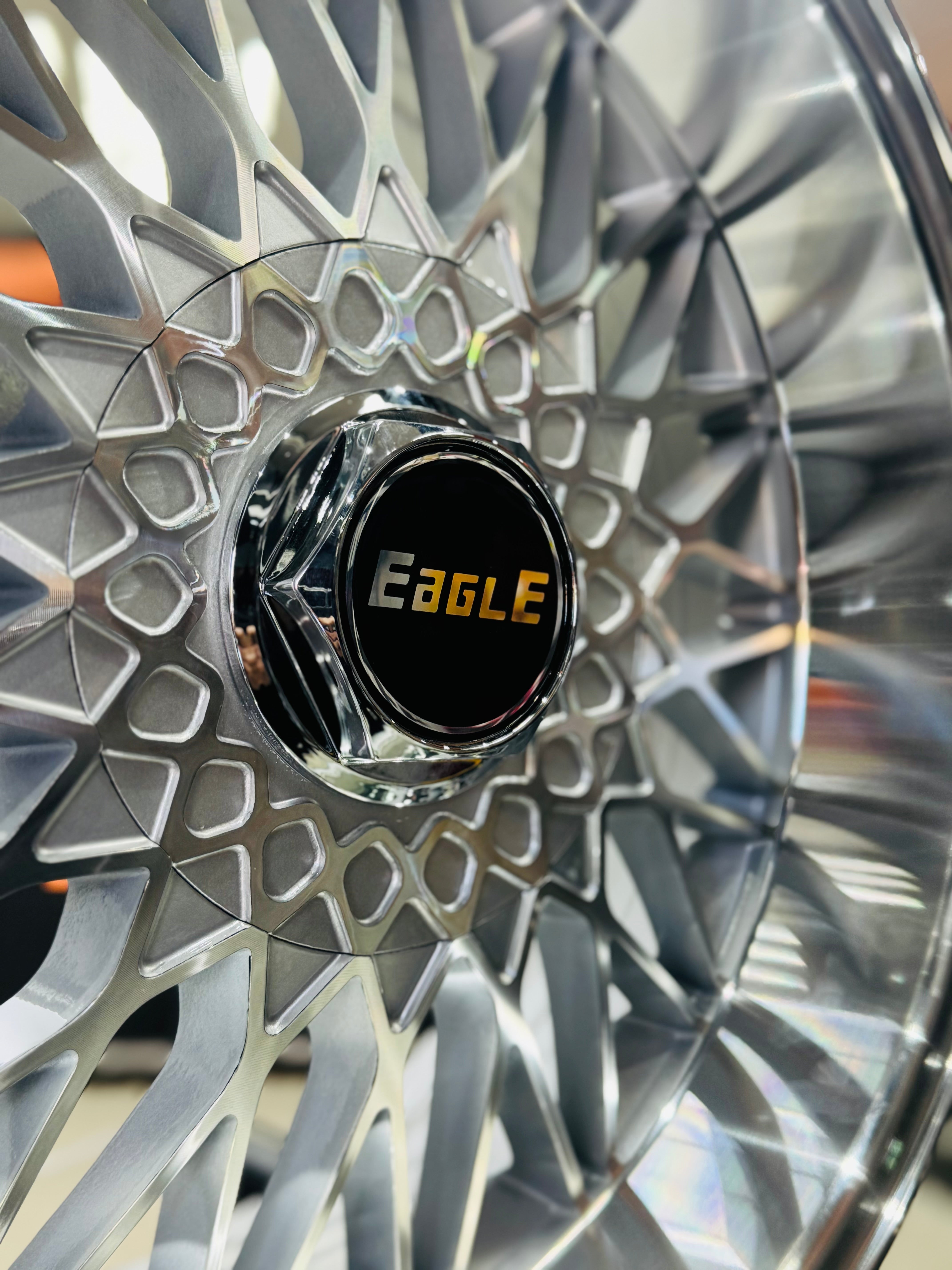 17” AS- EAGLE DEEP DISH  staggered fit 4/100 & 4/114