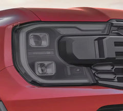 Ford Ranger NEX GEN 2023+  T9 HIGH SPEC HEADLIGHT PRECUT FILM SMOKED