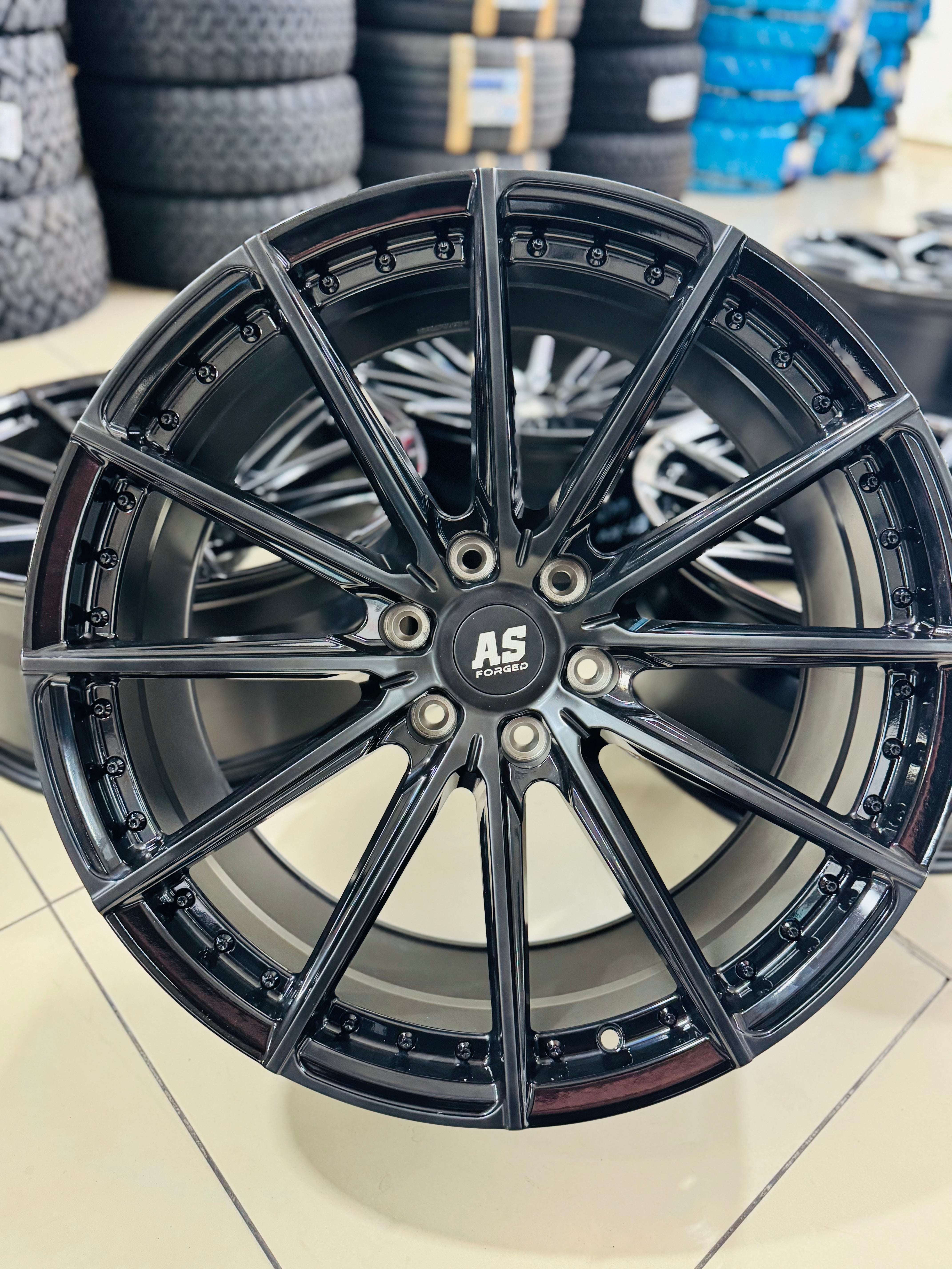 22 ” AS FULLY FORGED 025  RANGER & AMAROK FITMENT   RIMS 6/139 PCD