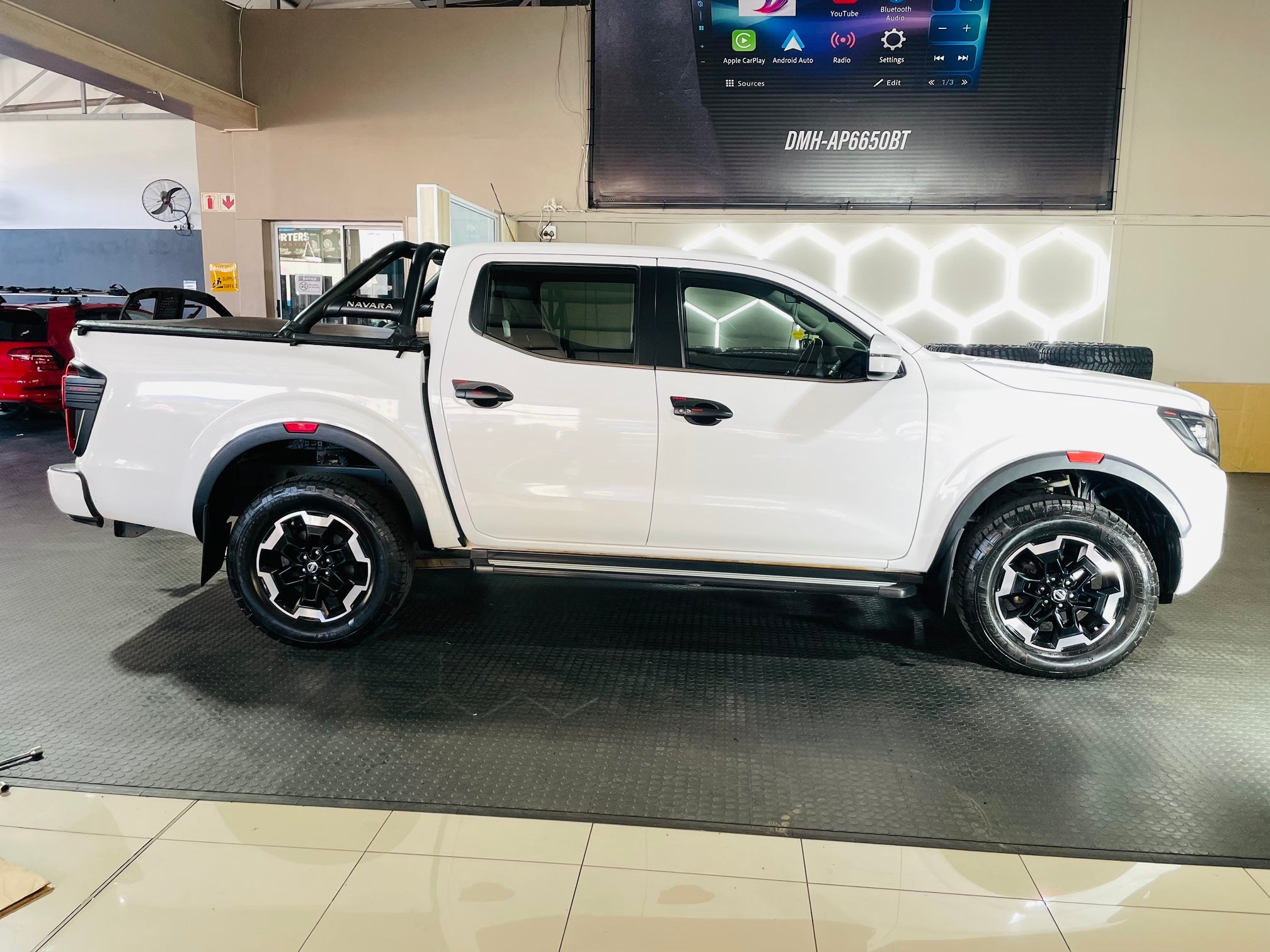 Nissan Navara PRO 4x Style 2021+ Fender Flares With Red Inserts