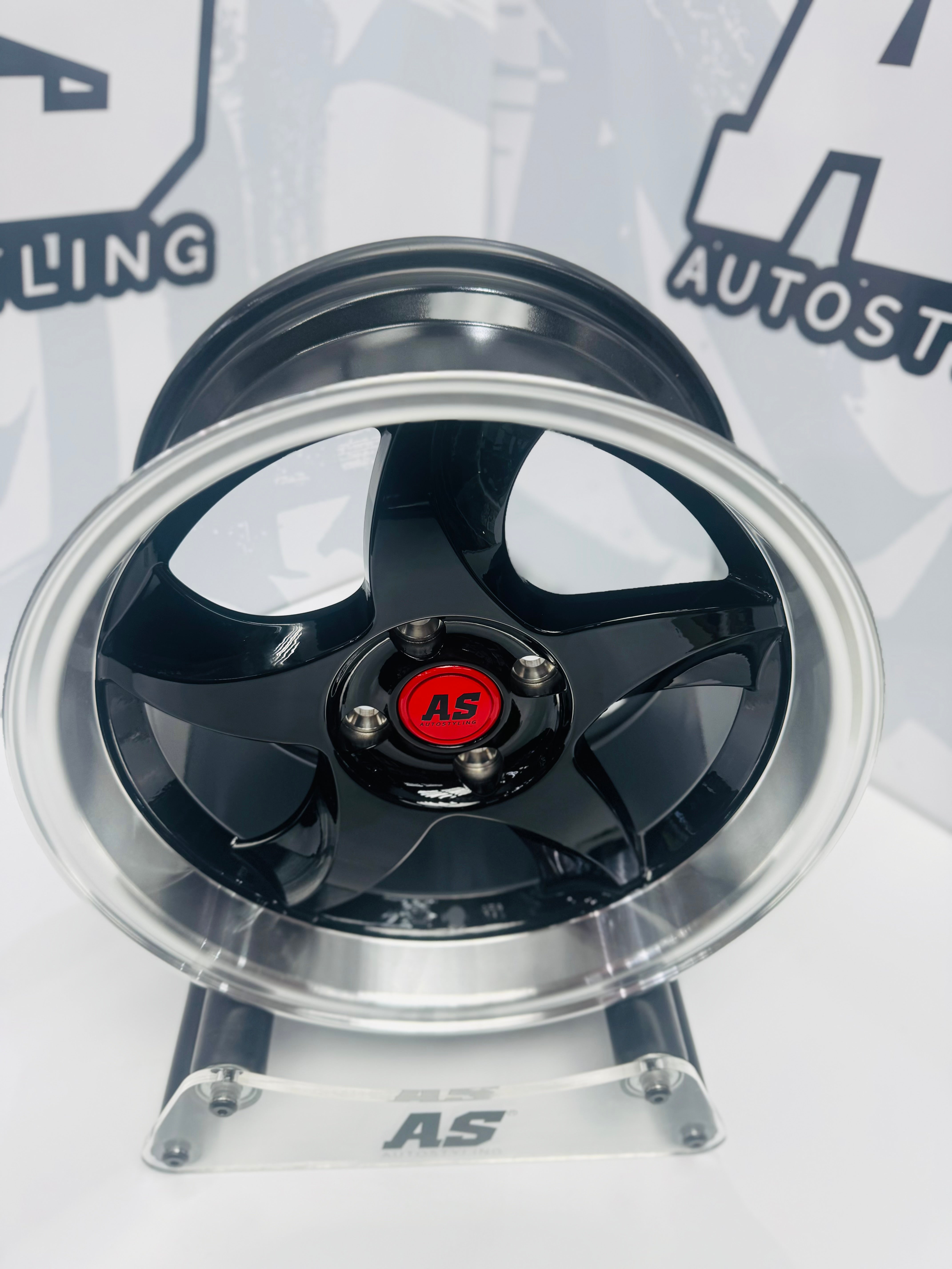 15” AS-RXI BLADES DISHED GLOSS BLACK