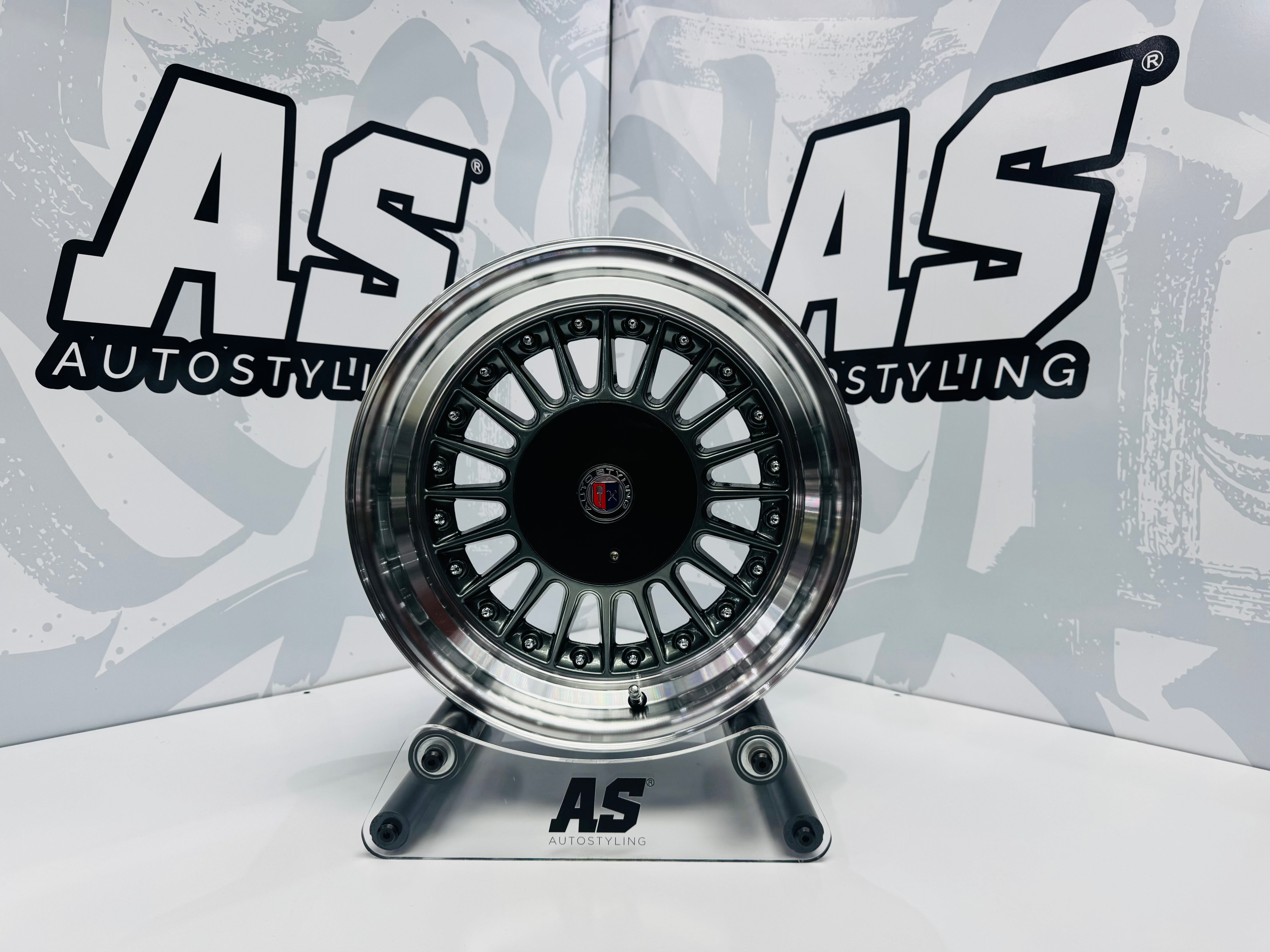 15” AS- 7626 ALPINA 5/100 & 5/114 wheels grey