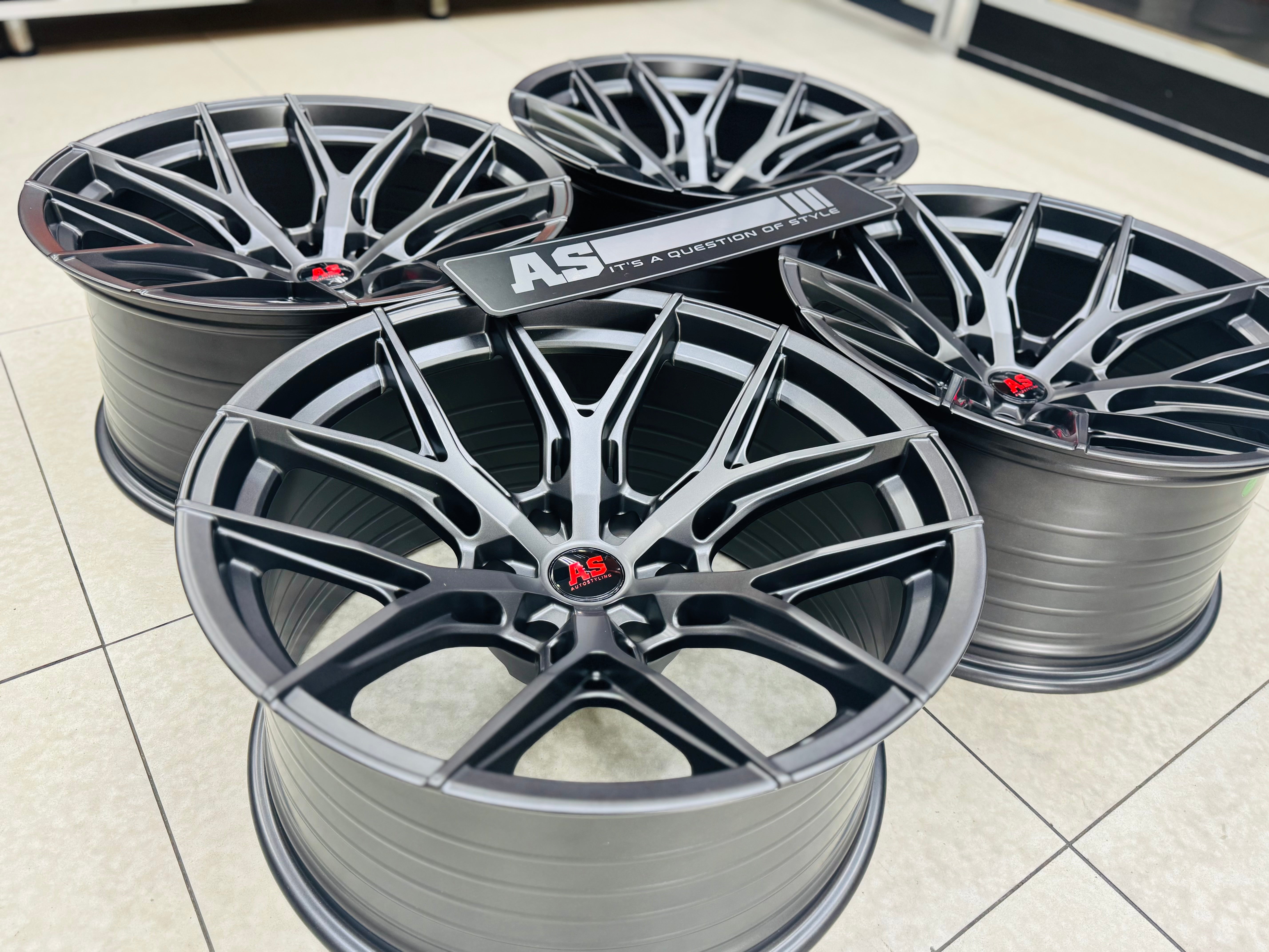 20” CONCAVO 05 SATIN GREY BAKKIE RIMS 6/139 PCD