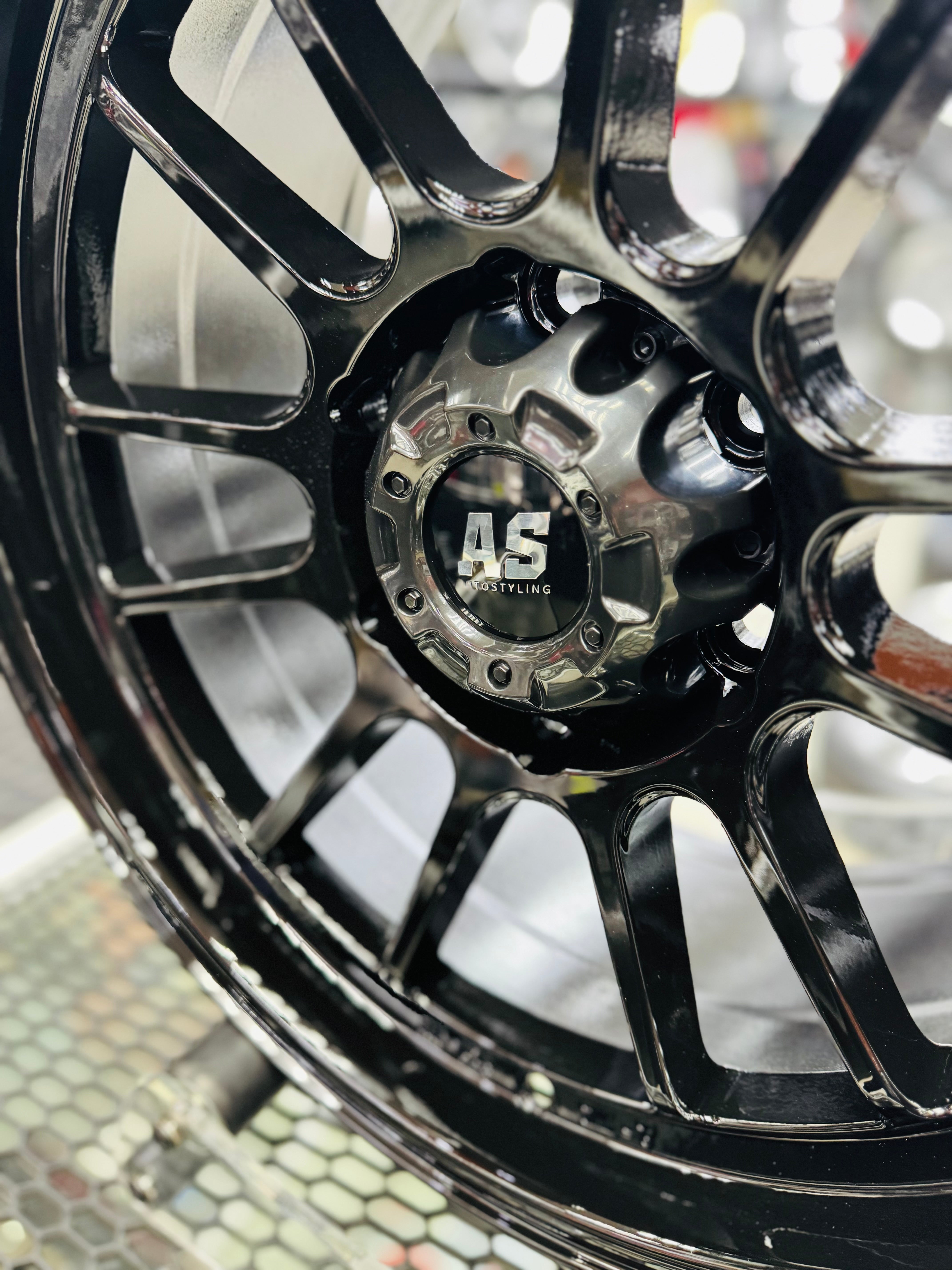18” AS- DX014 GLOSS BLK 6/139 bakkie 4x4 rims